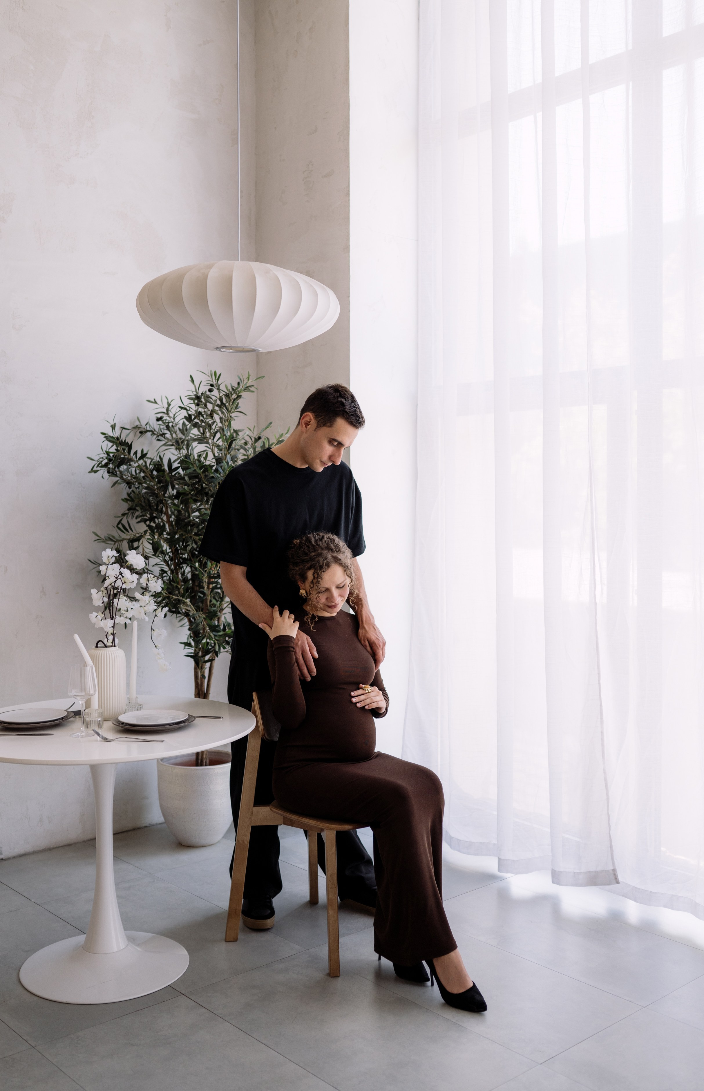 Беременность и минимализм. Фотограф в Москве Алёна Степутенко