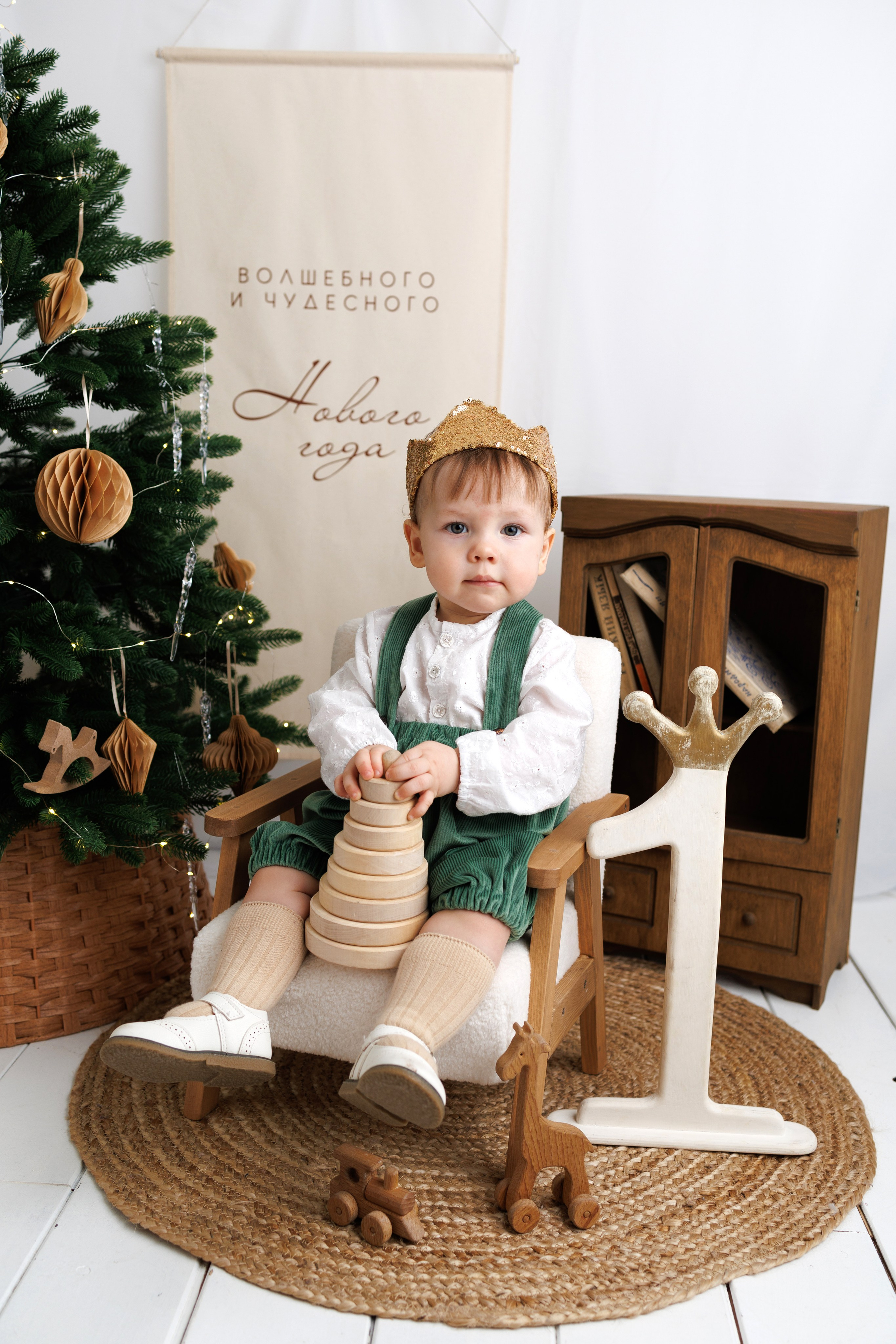 Кириллу 1 годик. Фотограф новорожденный малышей Новосибирск