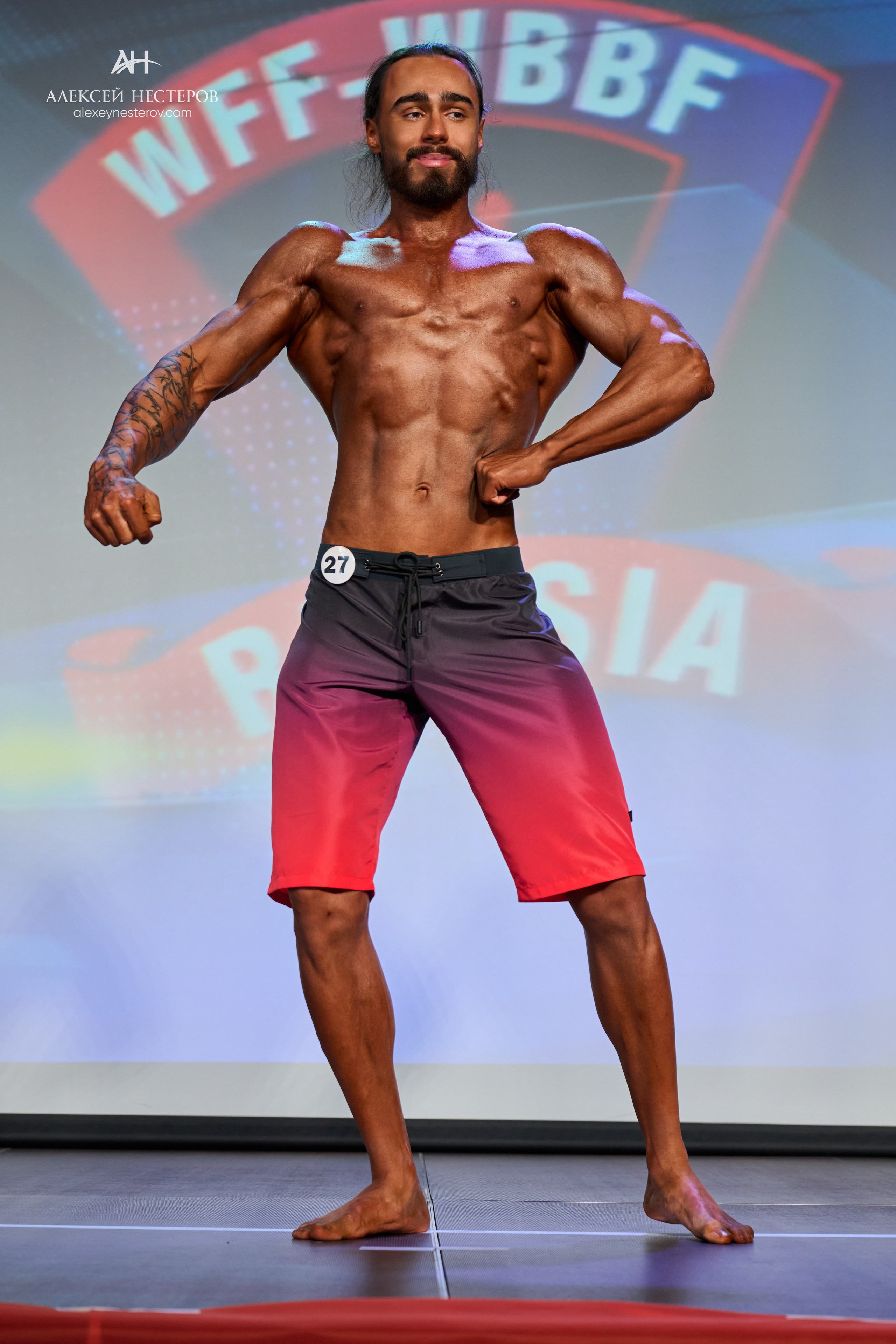 Фото с турнира «Прометей 2, WFF-WBBF Russia» 26 октября 2025. Спортивный фитнес фотограф Алексей Нестеров