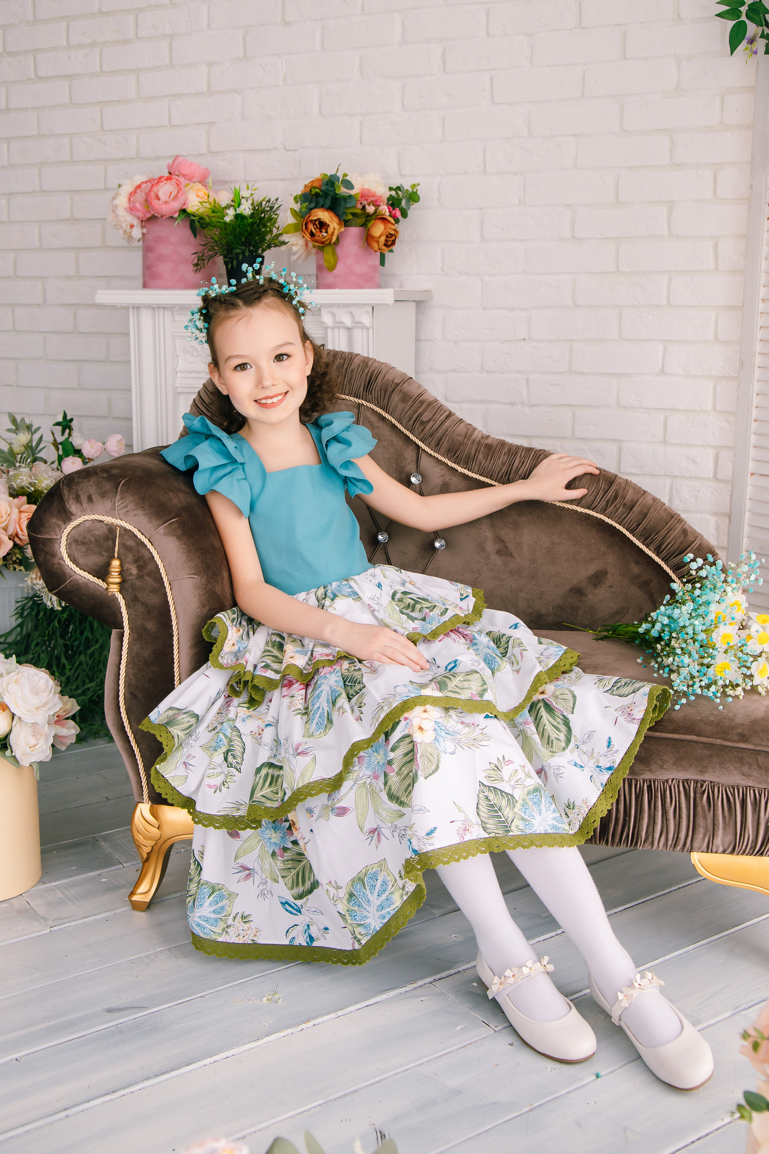 Фотосессия для бренда авторских детских платьев. Свадебный, семейный фотограф, контент съёмка. Екатеринбург. Елена Граф
