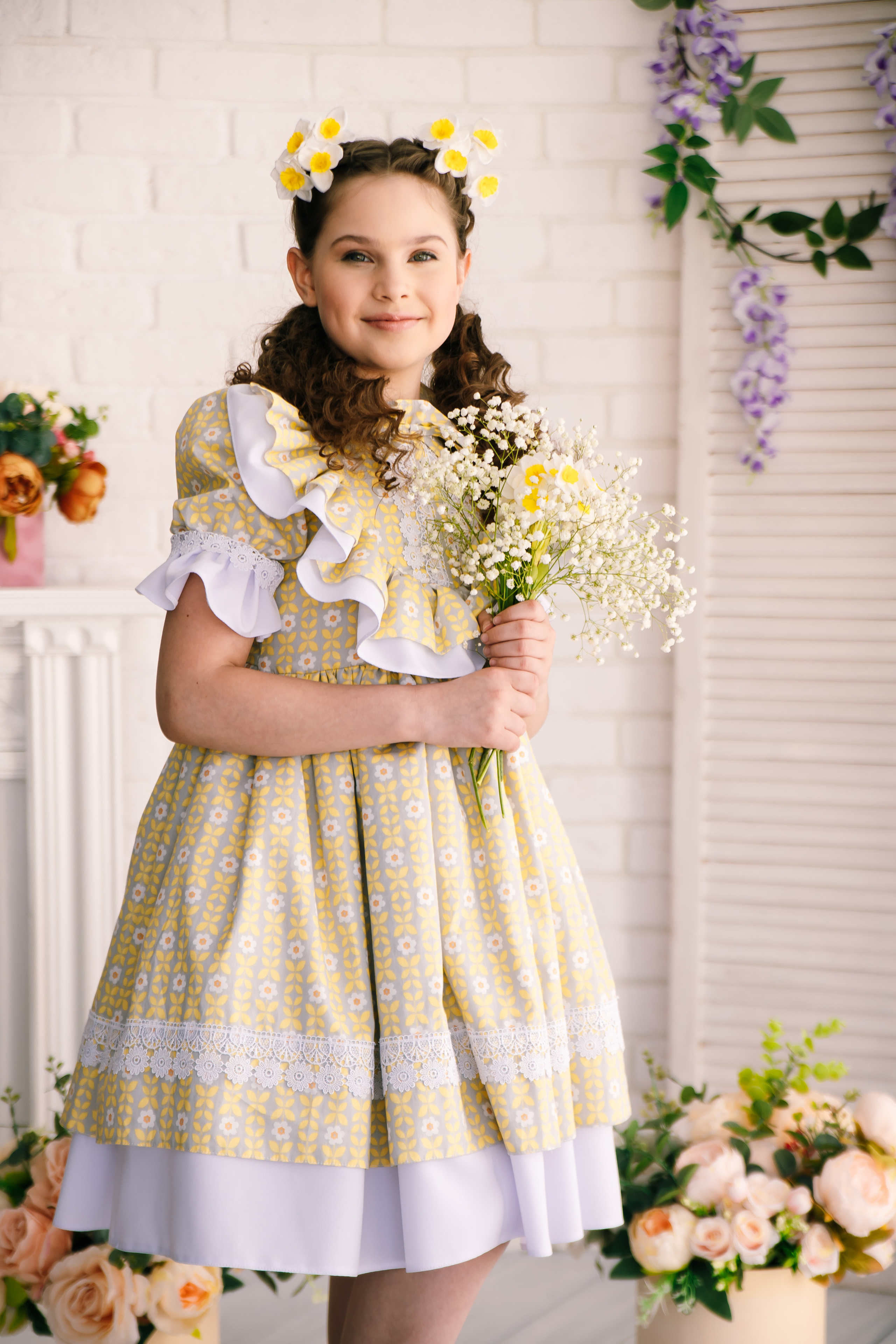 Фотосессия для бренда авторских детских платьев. Свадебный, семейный фотограф, контент съёмка. Екатеринбург. Елена Граф