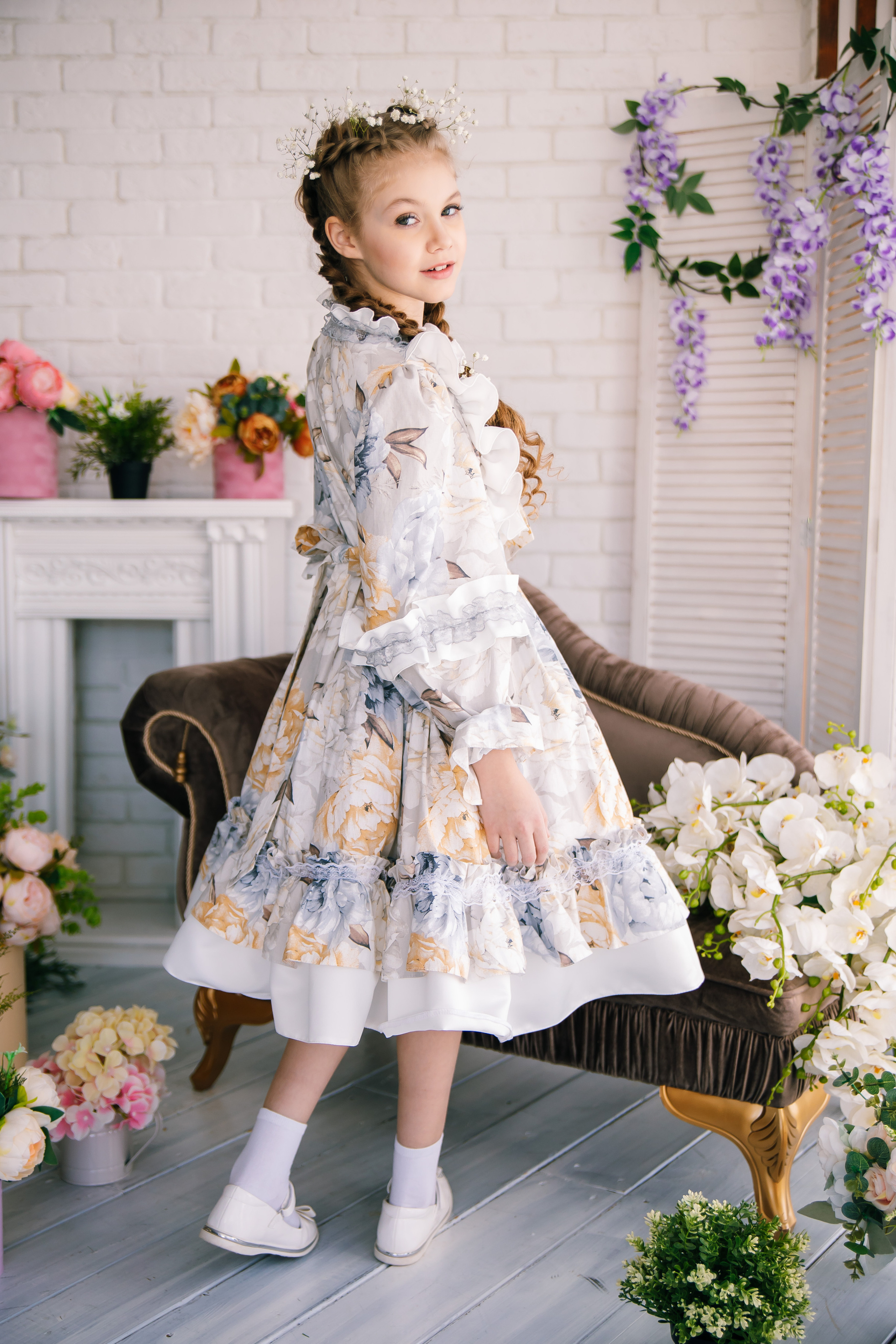 Фотосессия для бренда авторских детских платьев. Свадебный, семейный фотограф, контент съёмка. Екатеринбург. Елена Граф