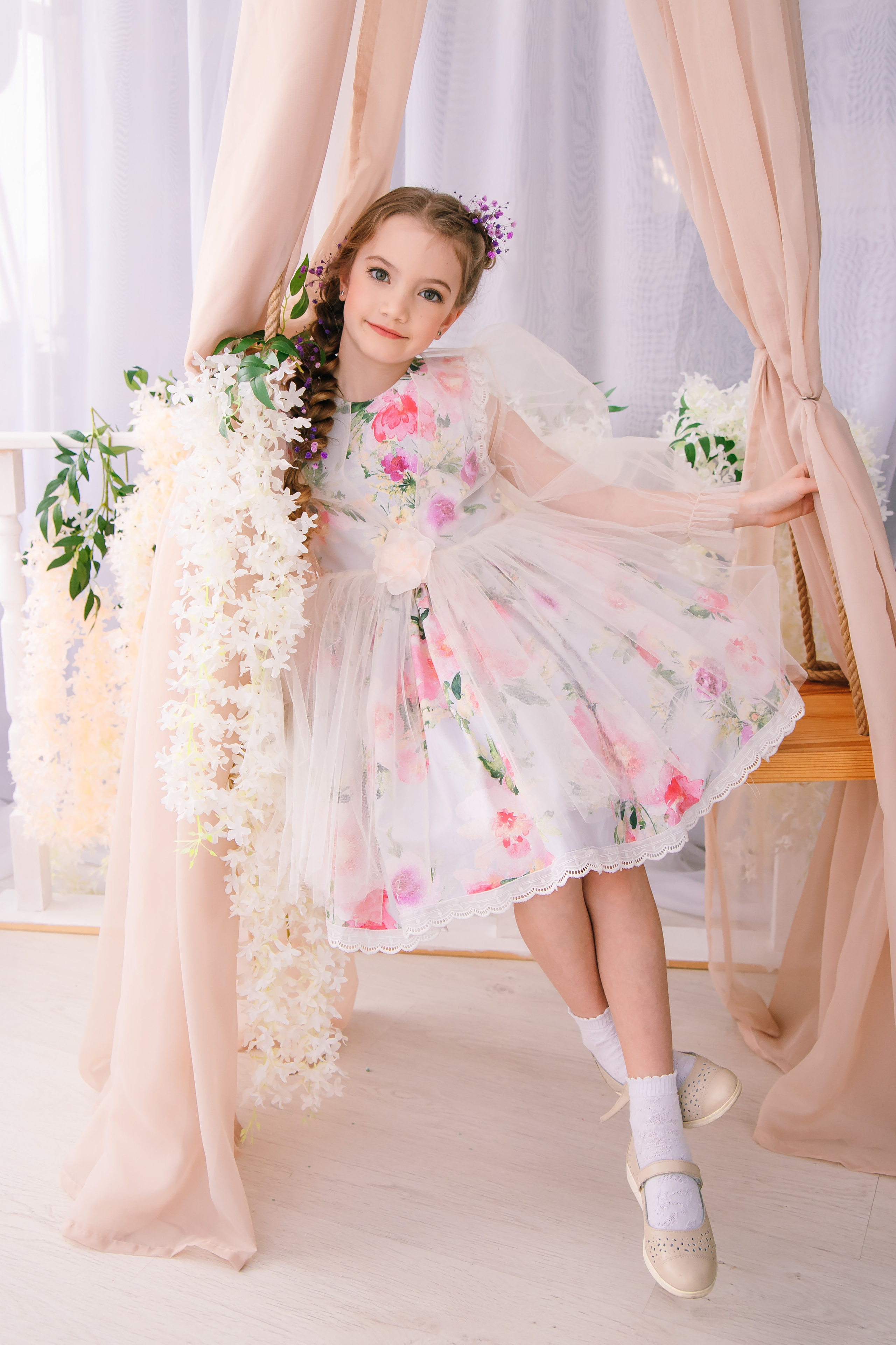 Фотосессия для бренда авторских детских платьев. Свадебный, семейный фотограф, контент съёмка. Екатеринбург. Елена Граф