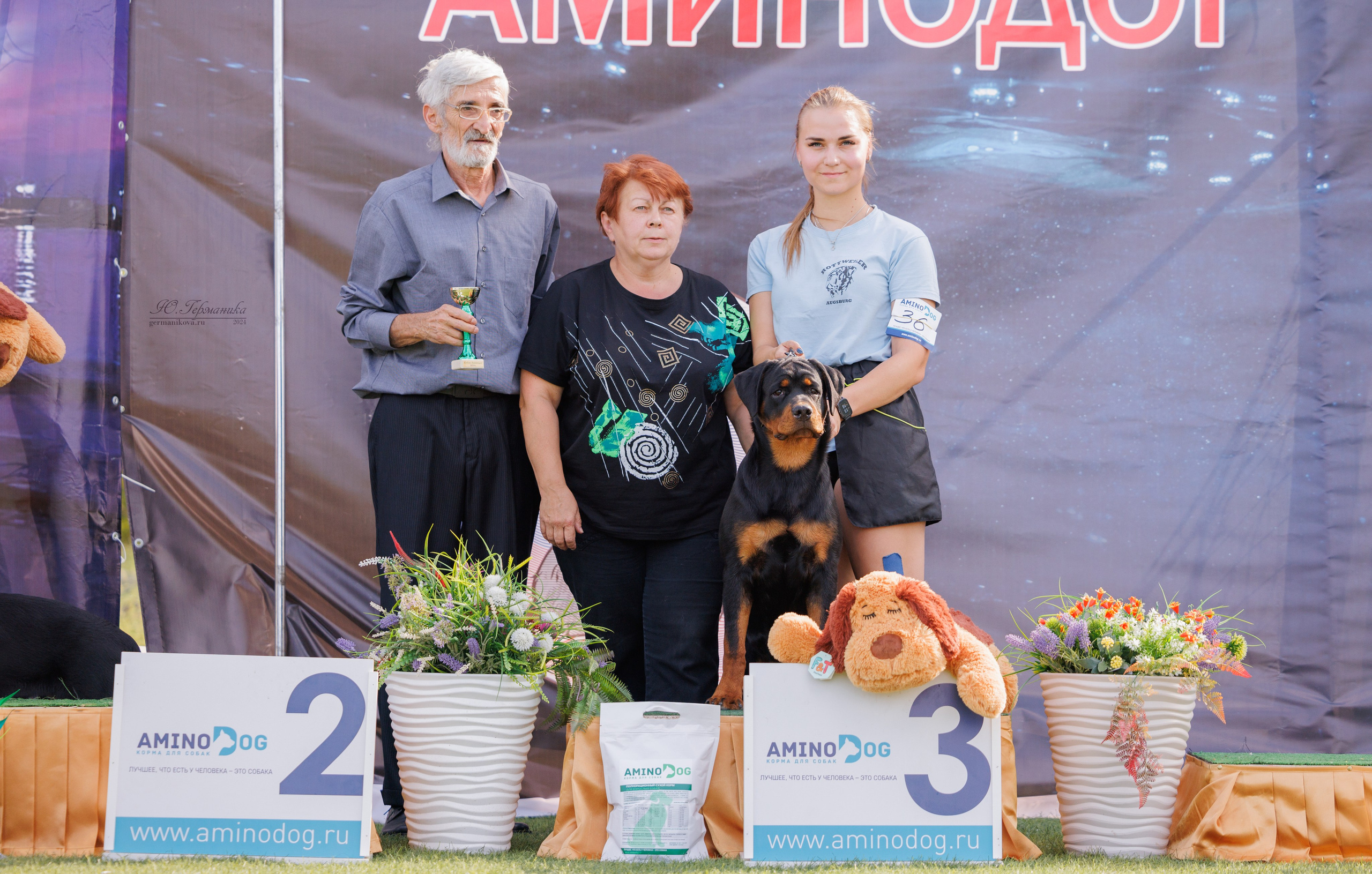 Анапа ротвейлеры 14-15.09.2024. Фотограф-анималист Юлия Германика