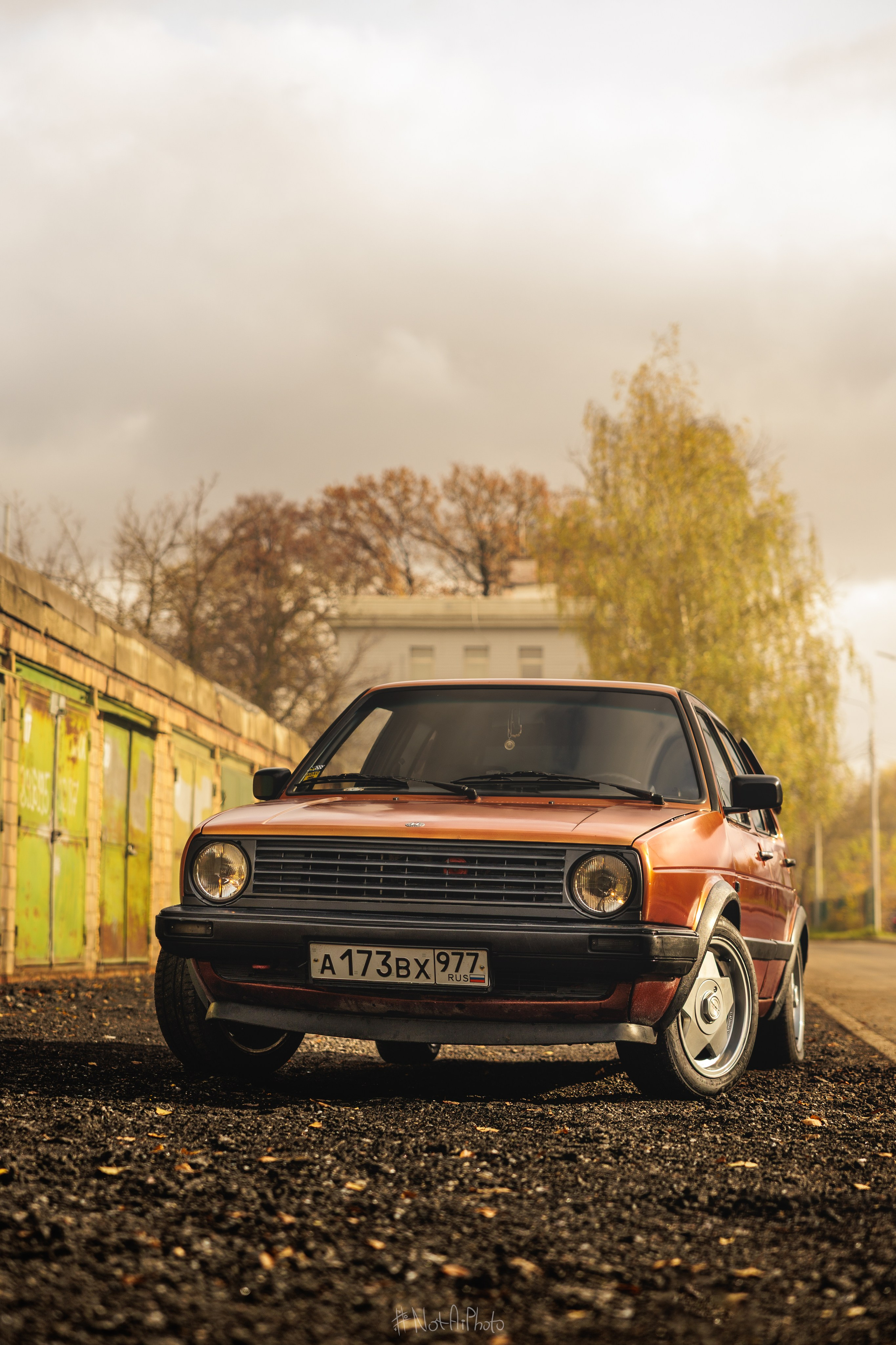 Фотосессия VW Golf 2. #NotAiPhoto — автомобильный фотограф