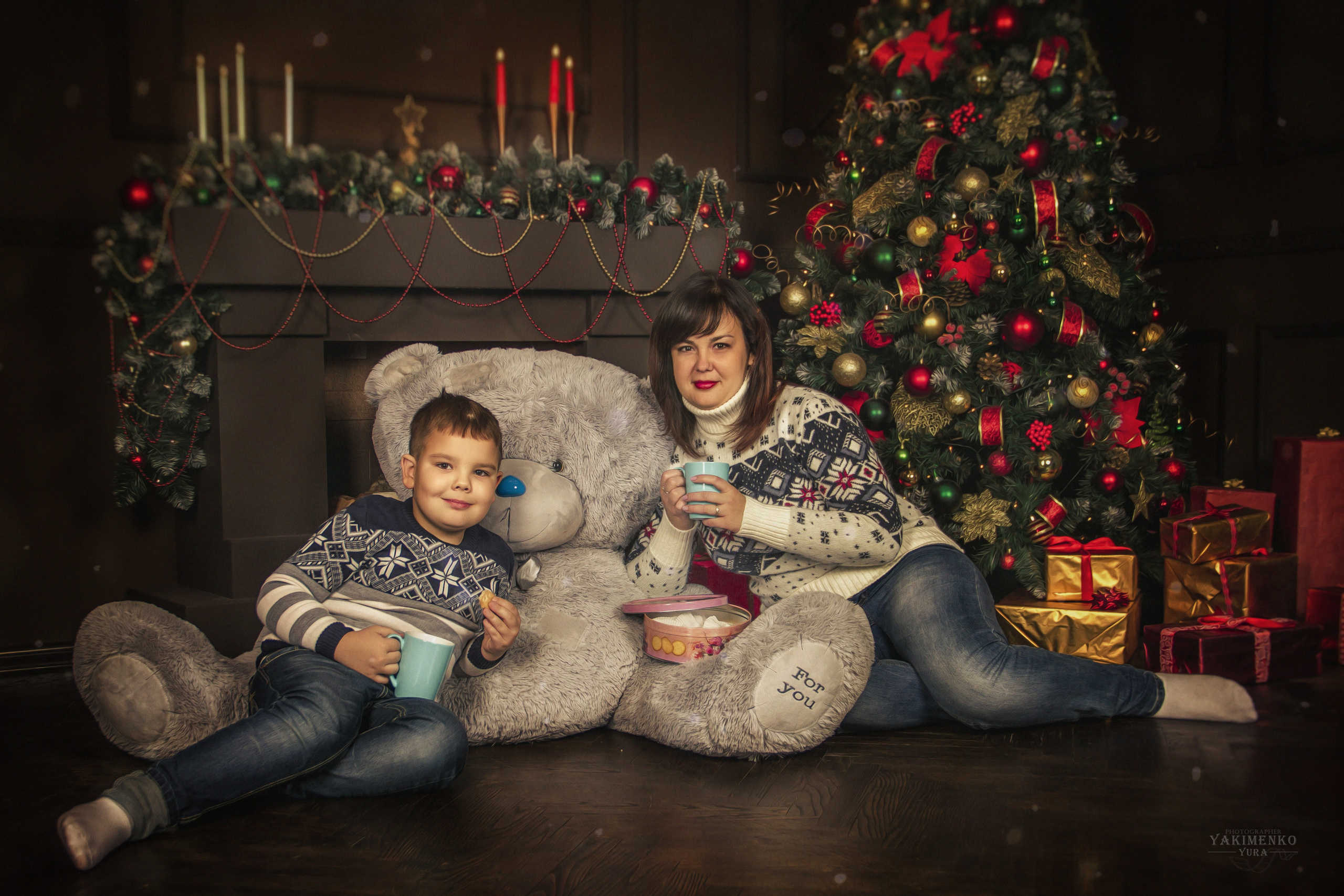 ✓ Happy New Year. Фотограф Юрий Якименко. Школьный, семейный и свадебный фотограф в Гоме