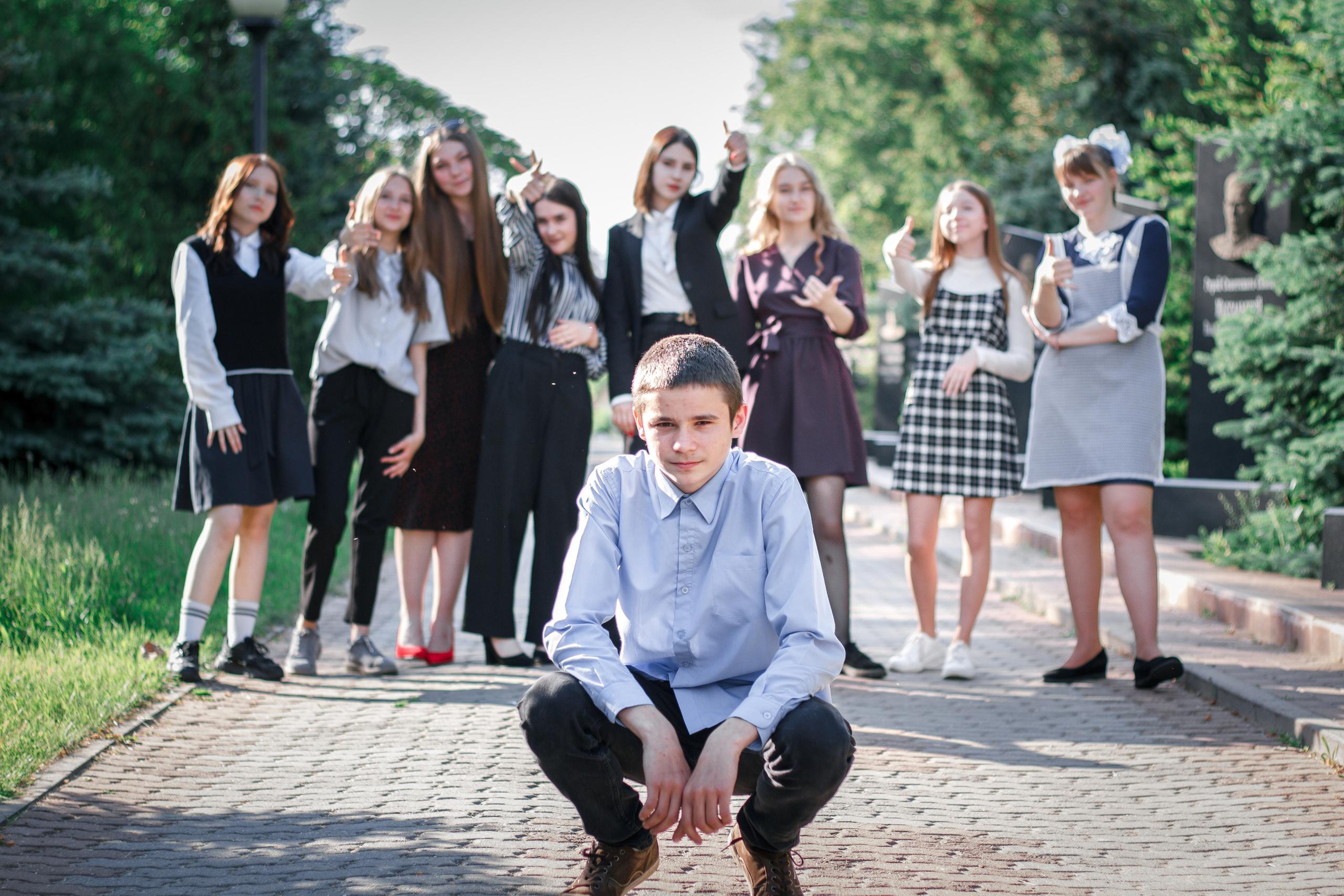 ✓ Выпускные съемки. Фотограф Юрий Якименко. Школьный, семейный и свадебный фотограф в Гоме
