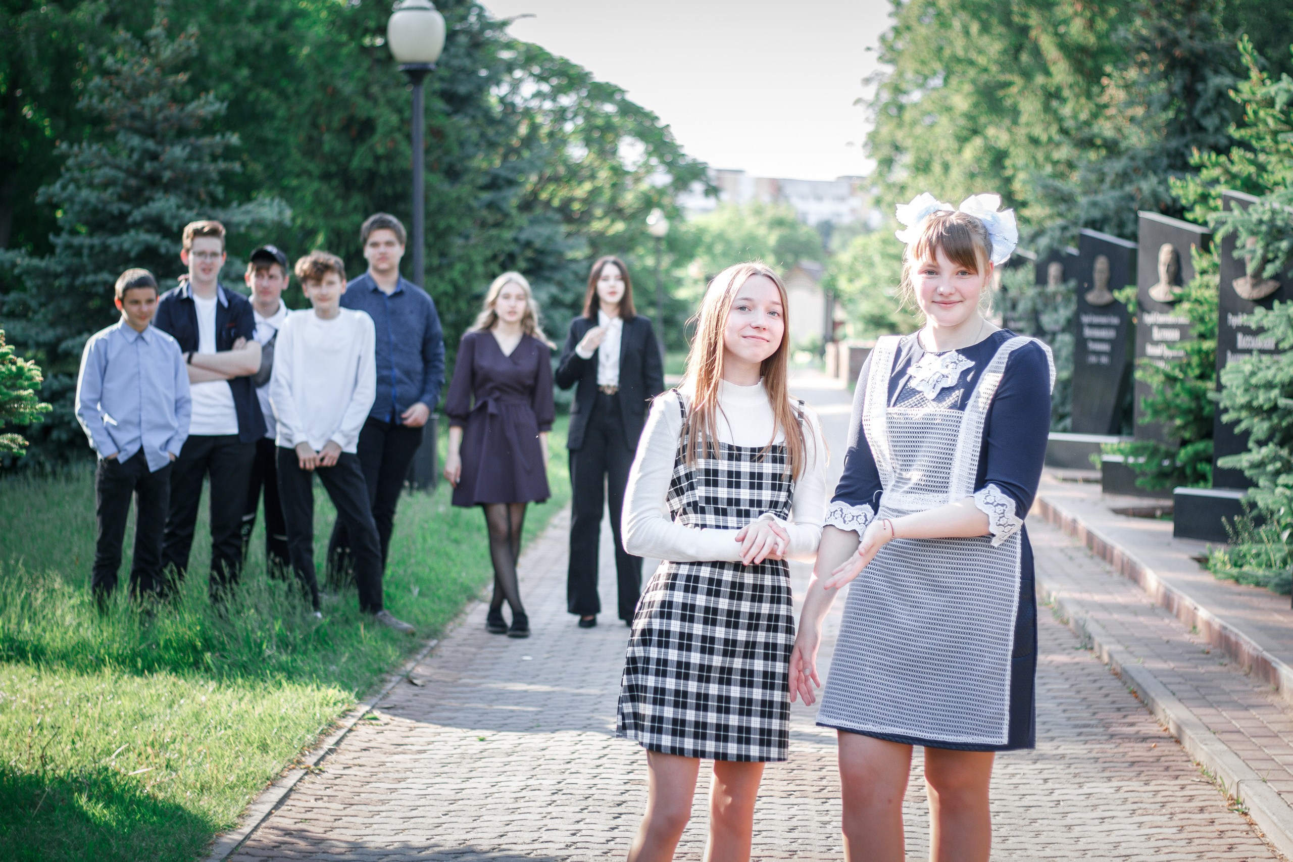 ✓ Выпускные съемки. Фотограф Юрий Якименко. Школьный, семейный и свадебный фотограф в Гоме