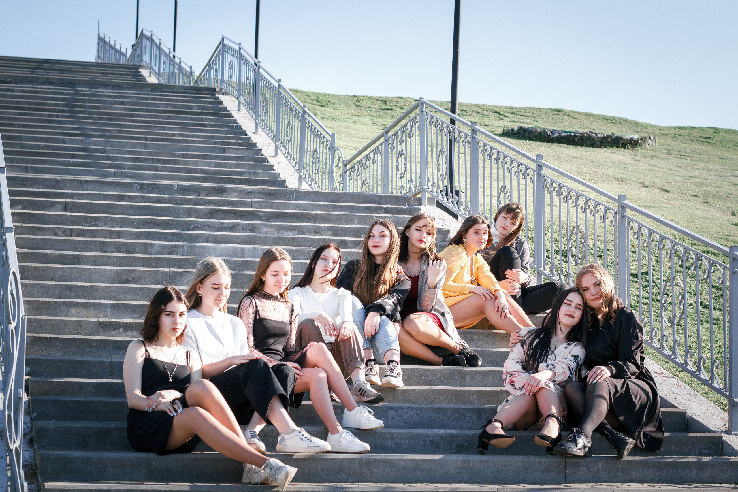 ✓ Выпускные съемки. Фотограф Юрий Якименко. Школьный, семейный и свадебный фотограф в Гоме