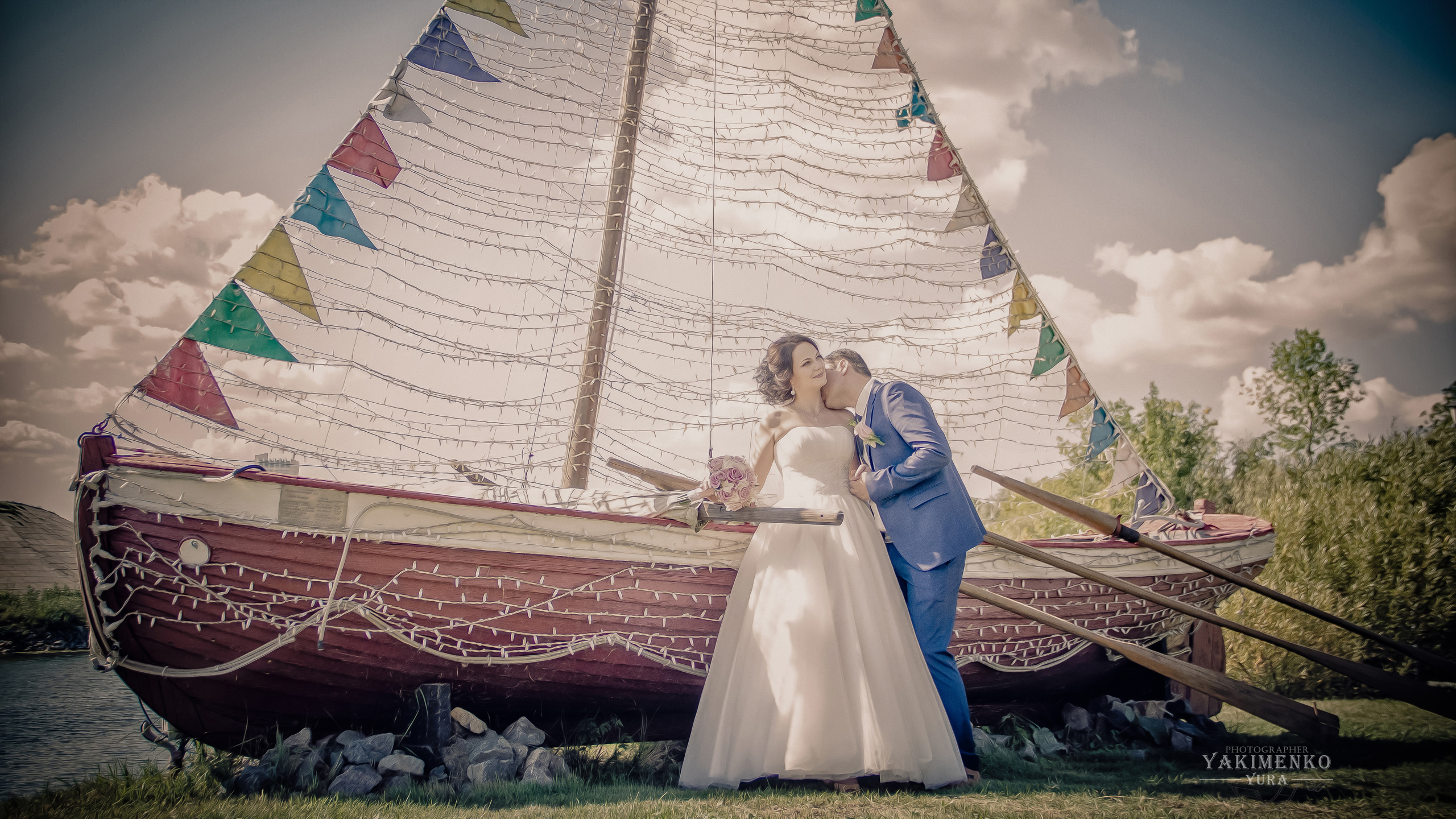 ✓ Свадебная съемка. Фотограф Юрий Якименко. Школьный, семейный и свадебный фотограф в Гоме
