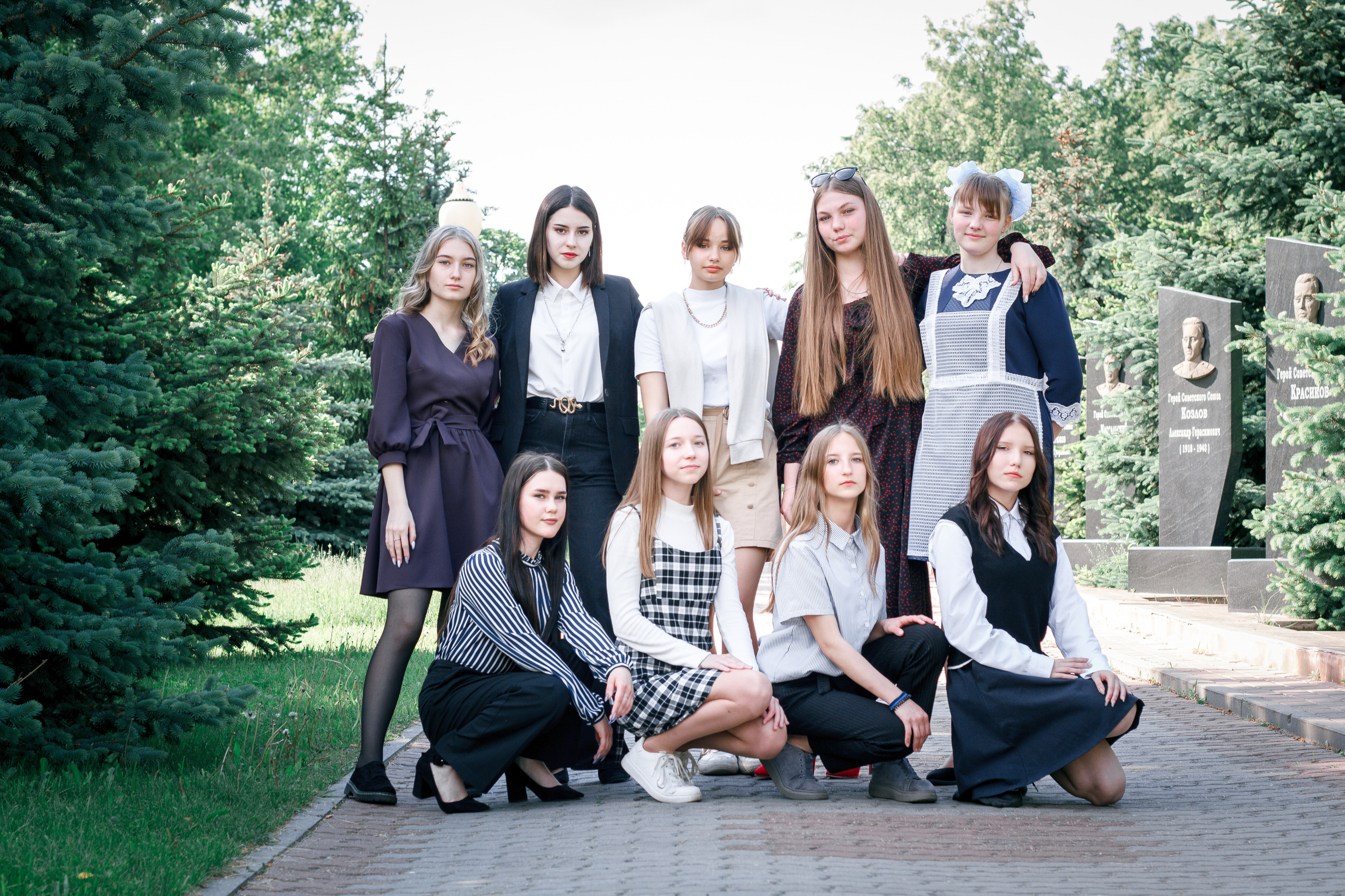 ✓ Выпускные съемки. Фотограф Юрий Якименко. Школьный, семейный и свадебный фотограф в Гоме