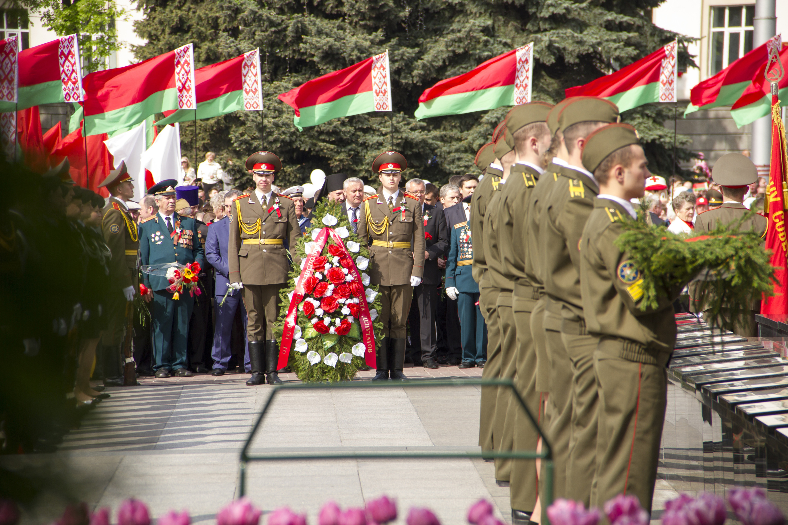 ✓ День Победы. Фотограф Юрий Якименко. Школьный, семейный и свадебный фотограф в Гоме