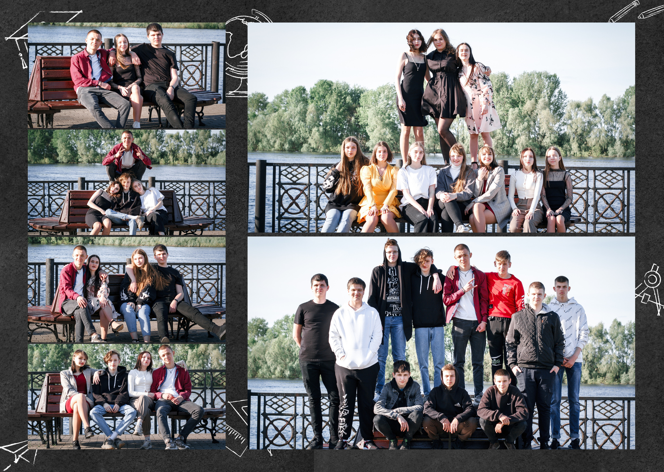 ✓ Выпускные фотокниги. Фотограф Юрий Якименко. Школьный, семейный и свадебный фотограф в Гоме