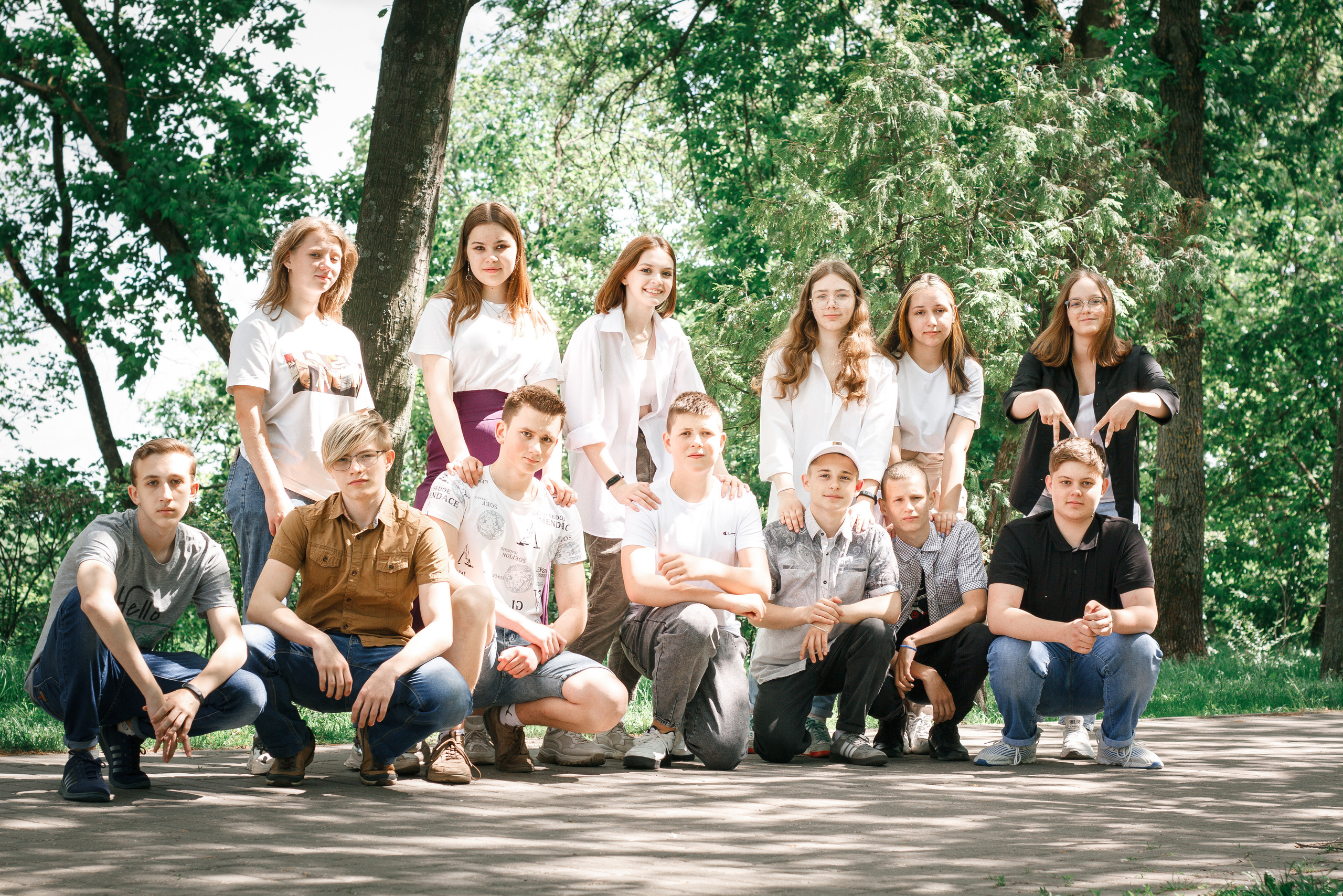 Коммунар, 9 "Б" класс.