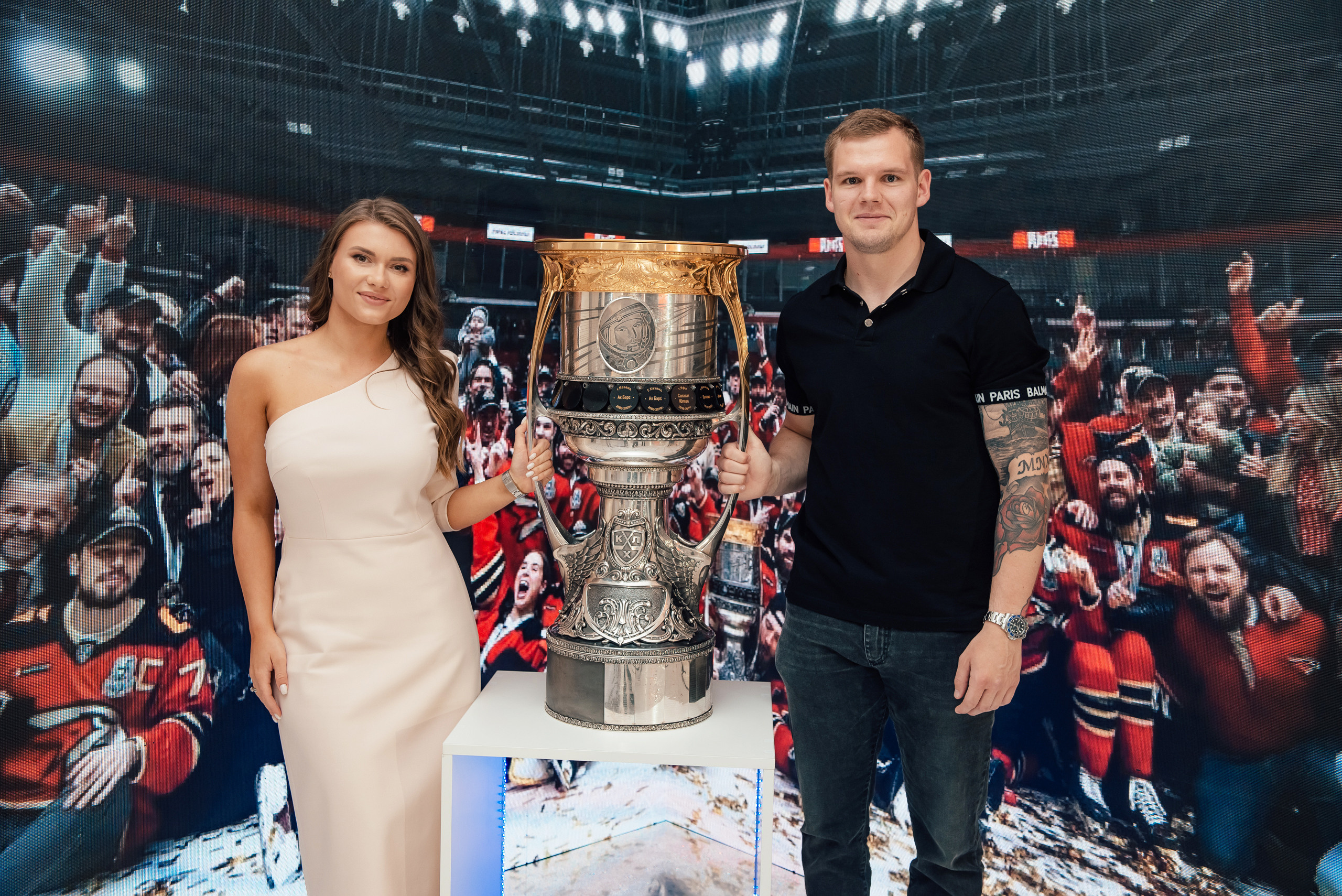 «Кубок Гагарина» в Минске. Фотограф Микита Ласица