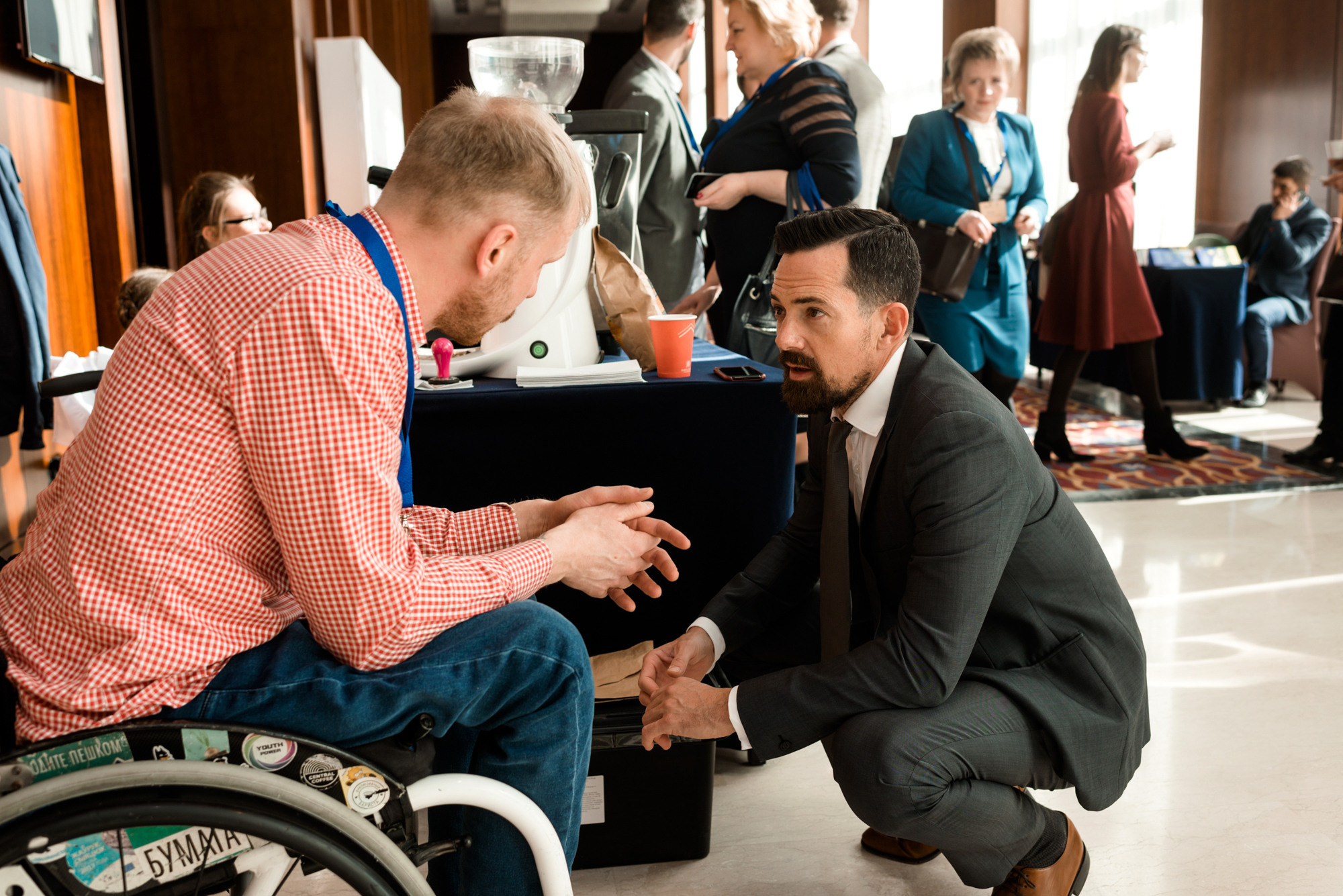 Конференция «ООН» в Минске. Фотограф Микита Ласица