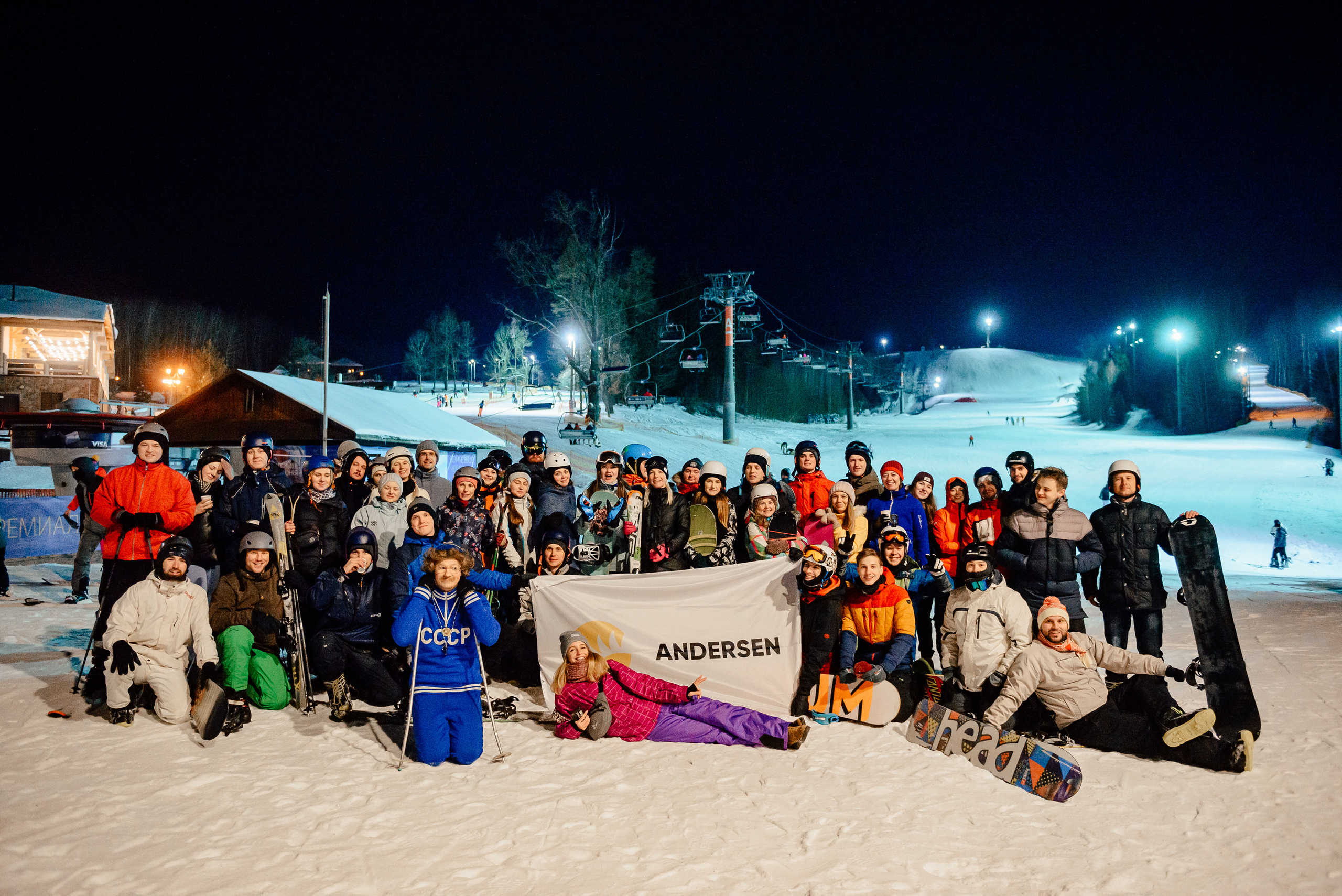 Снежный «Andersen». Фотограф Микита Ласица