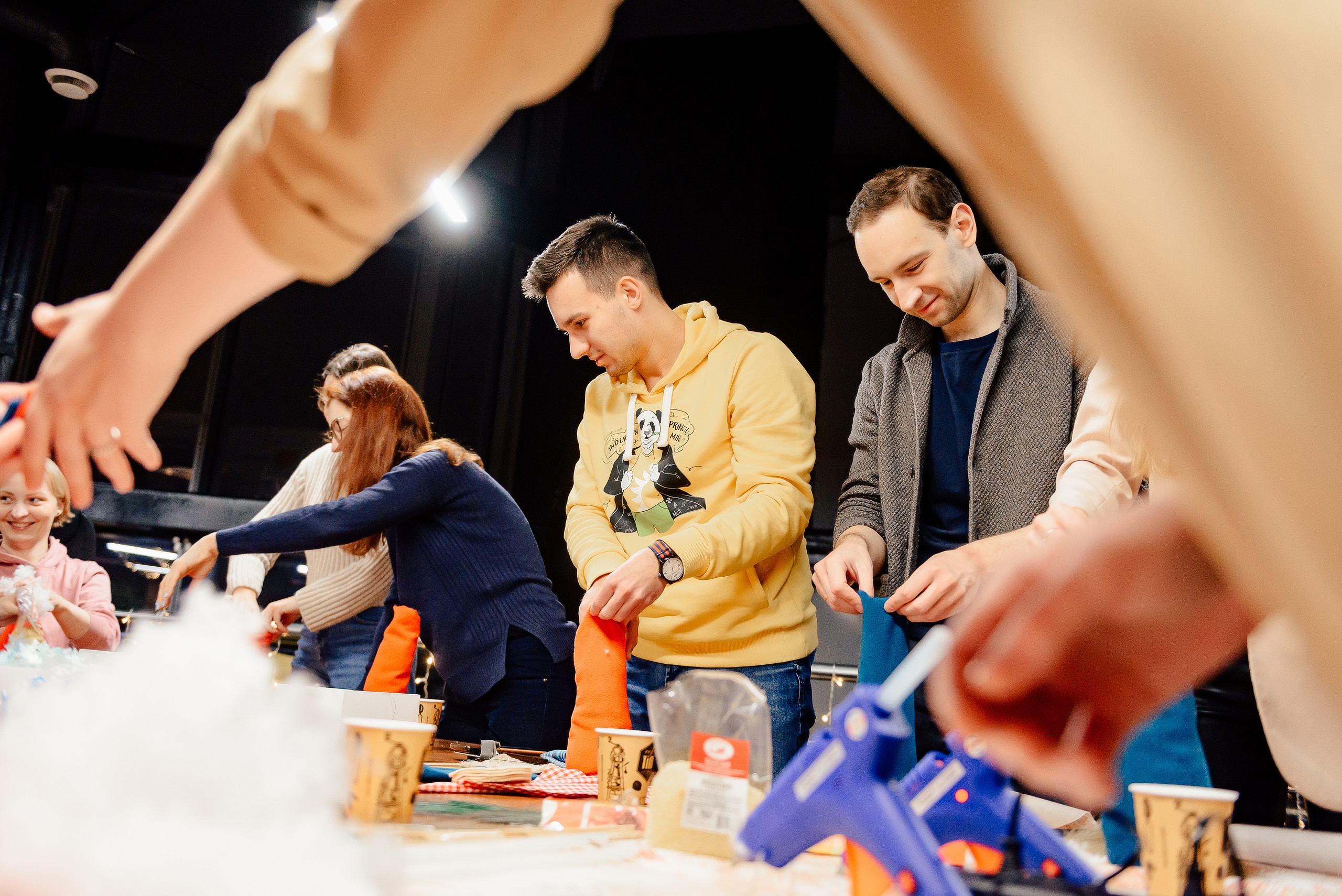 Новогодний мастер класс в «Andersenlab». Фотограф Микита Ласица