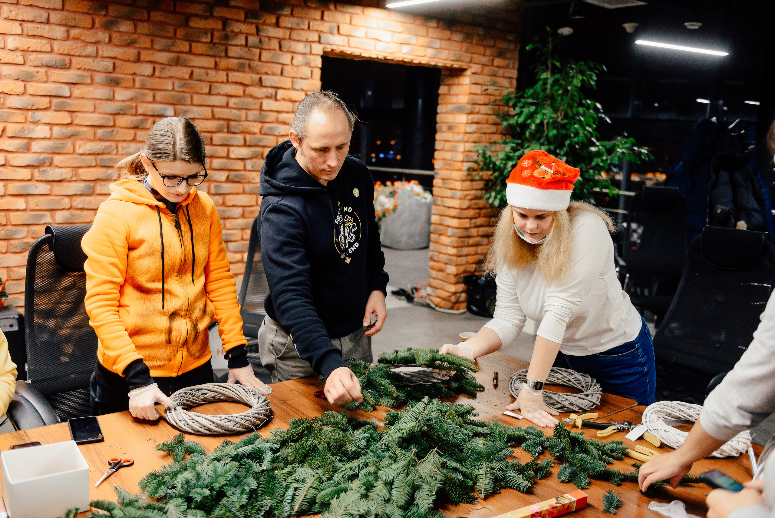 Новогодний мастер класс в «Andersenlab». Фотограф Микита Ласица
