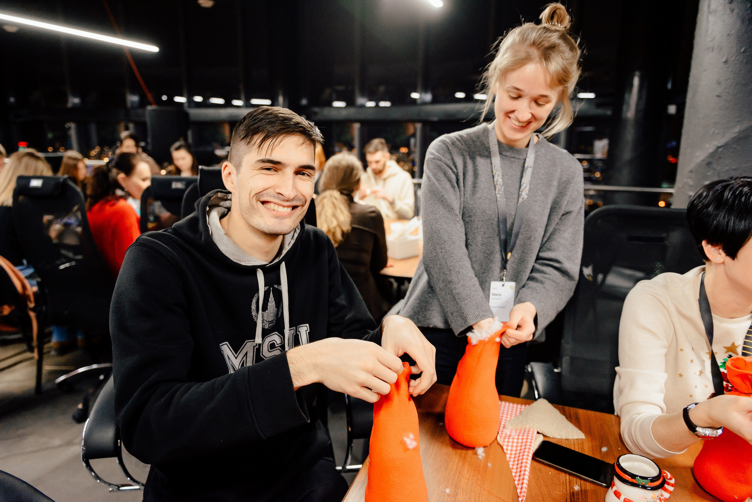 Новогодний мастер класс в «Andersenlab». Фотограф Микита Ласица