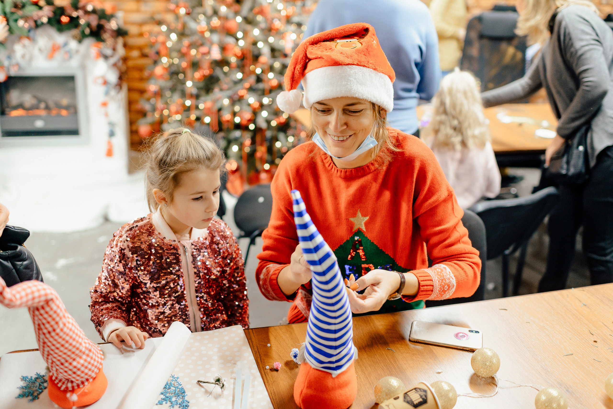 Семейный мастер класс в «Andersenlab». Фотограф Микита Ласица