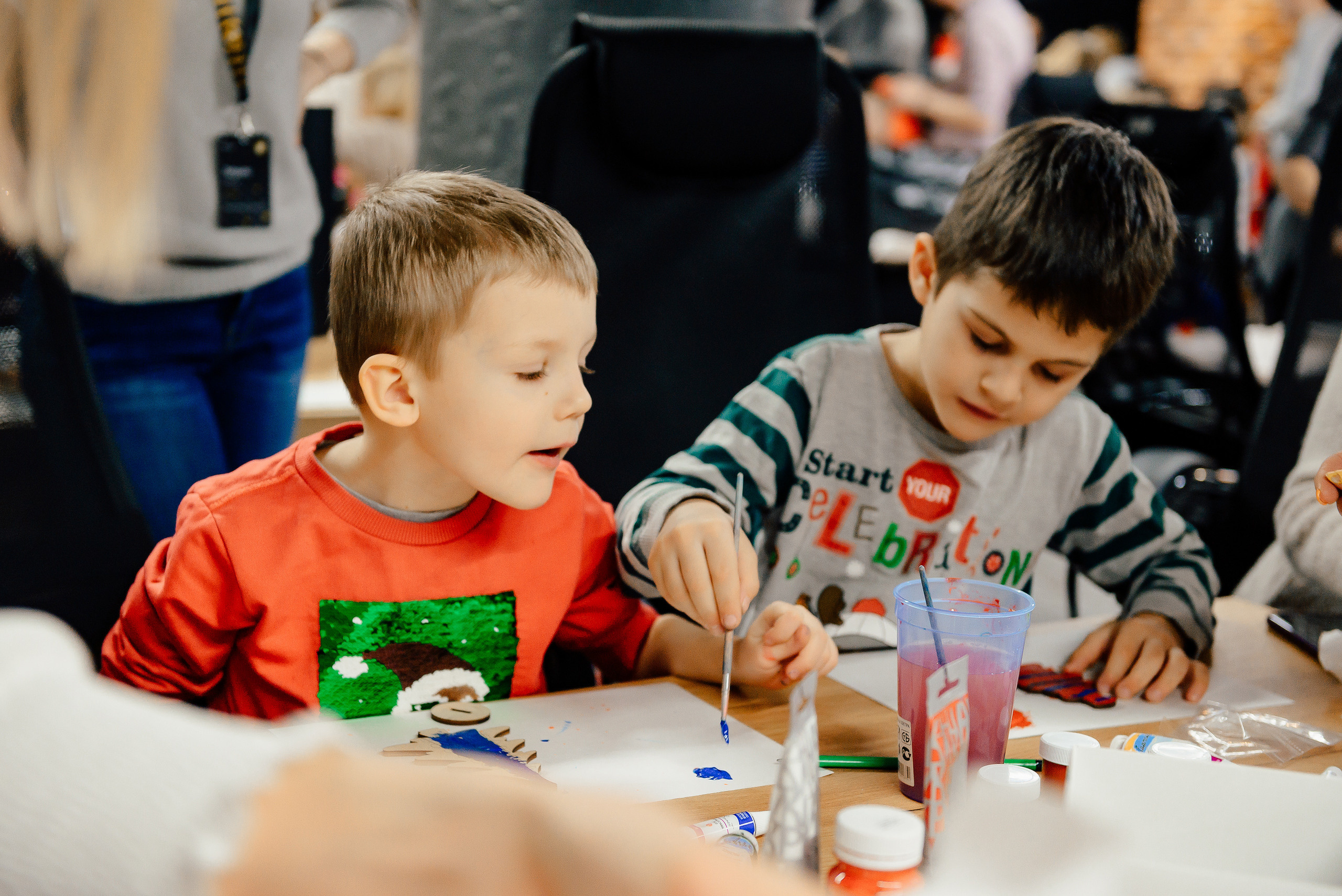 Семейный мастер класс в «Andersenlab». Фотограф Микита Ласица