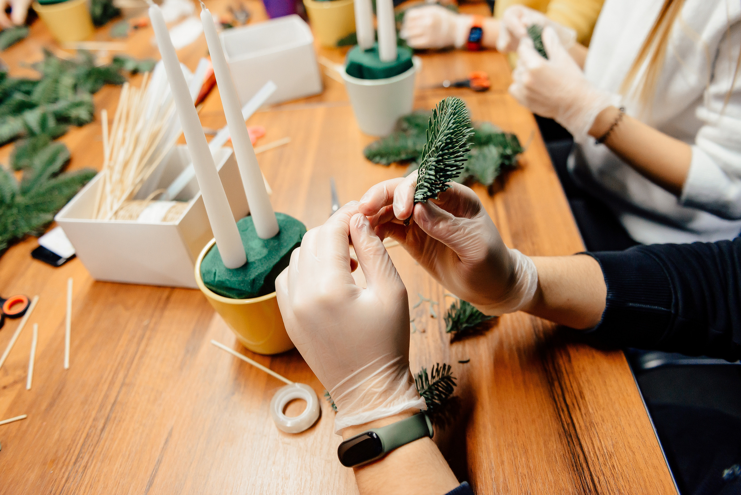 Новогодний мастер класс в «Andersenlab». Фотограф Микита Ласица