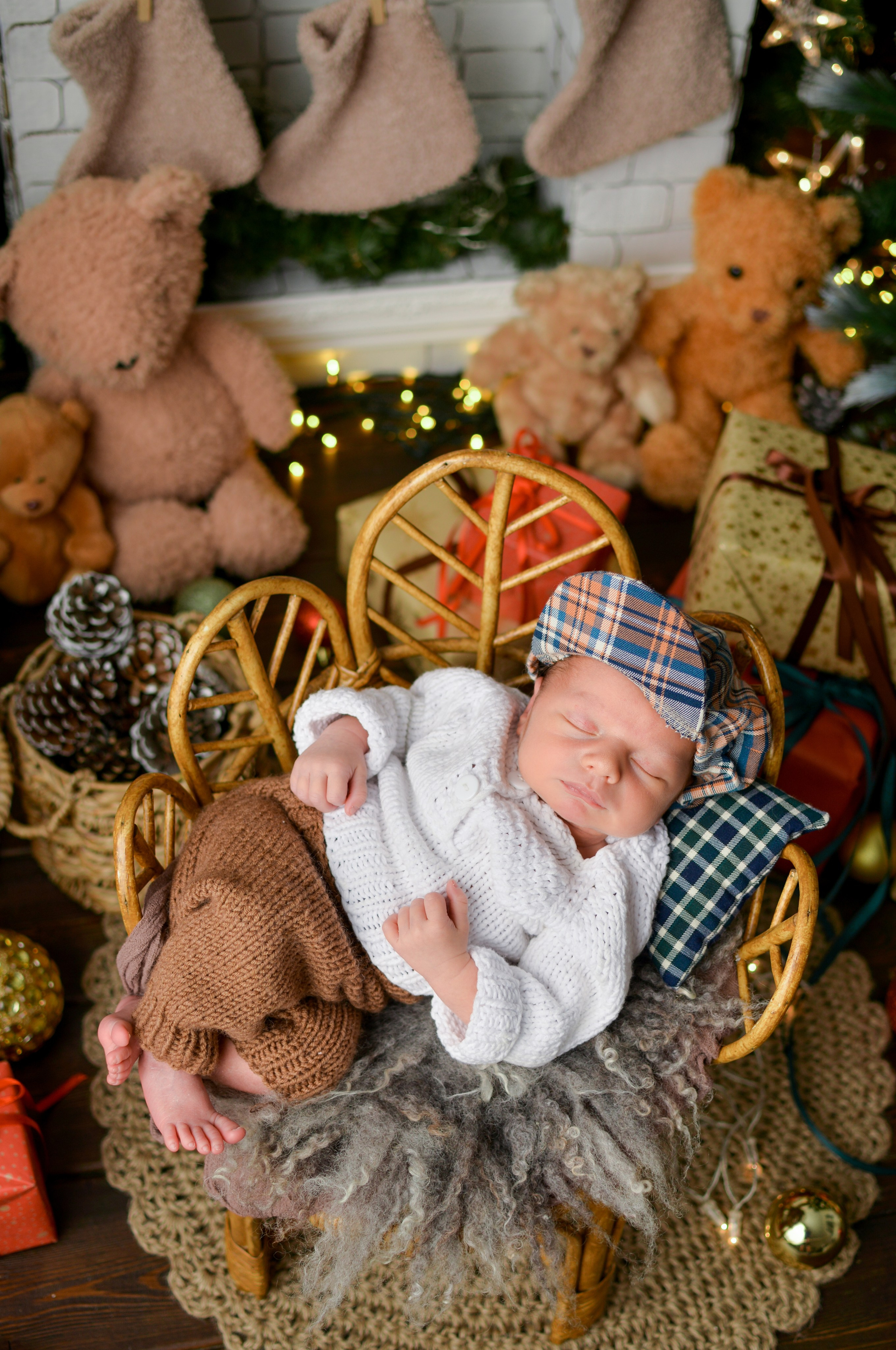 Съёмка новорожденного Льва. Фотограф новорожденных Краснодар Малышенко Надежда