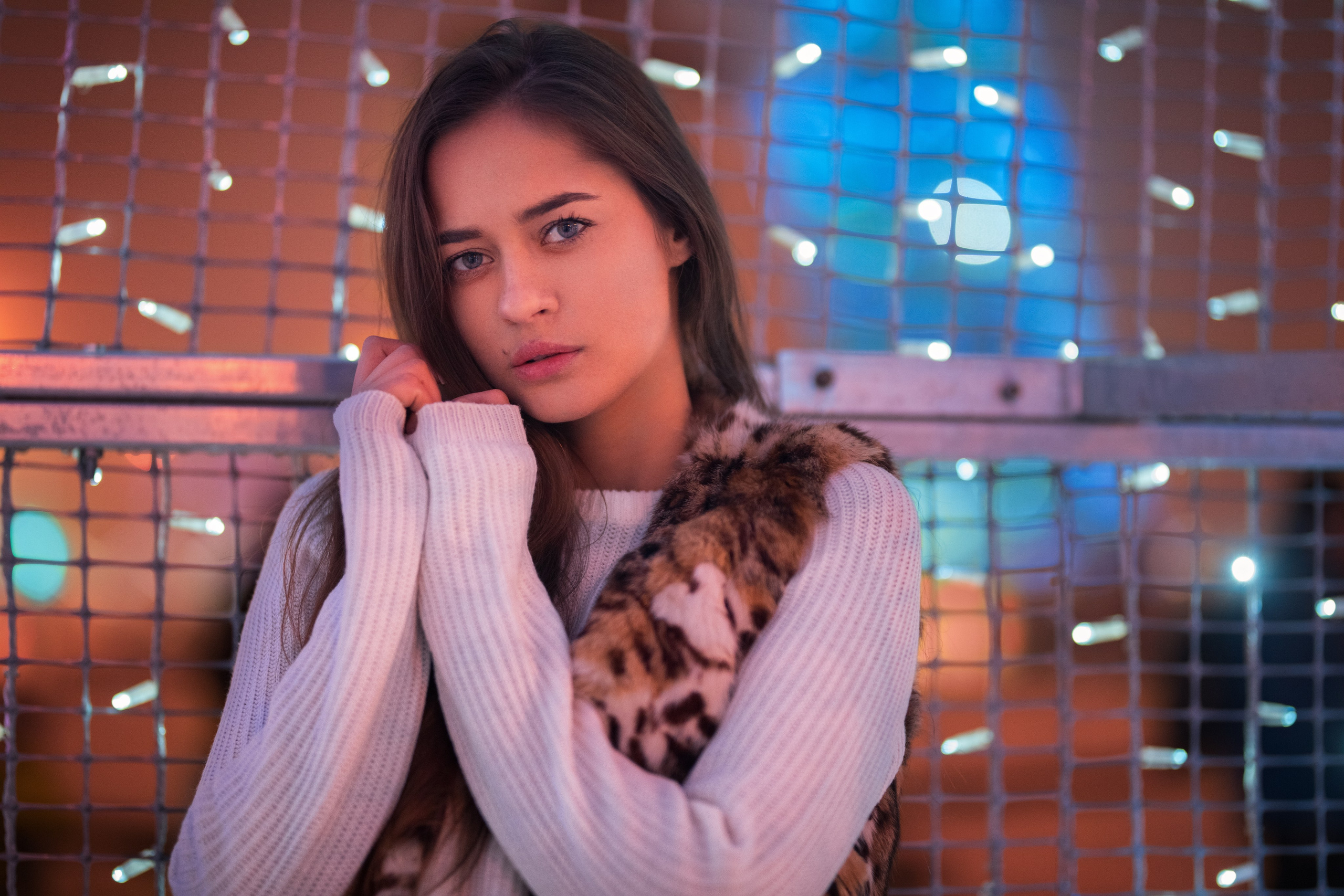 Ночная новогодняя съемка с Ольгой для «себя»