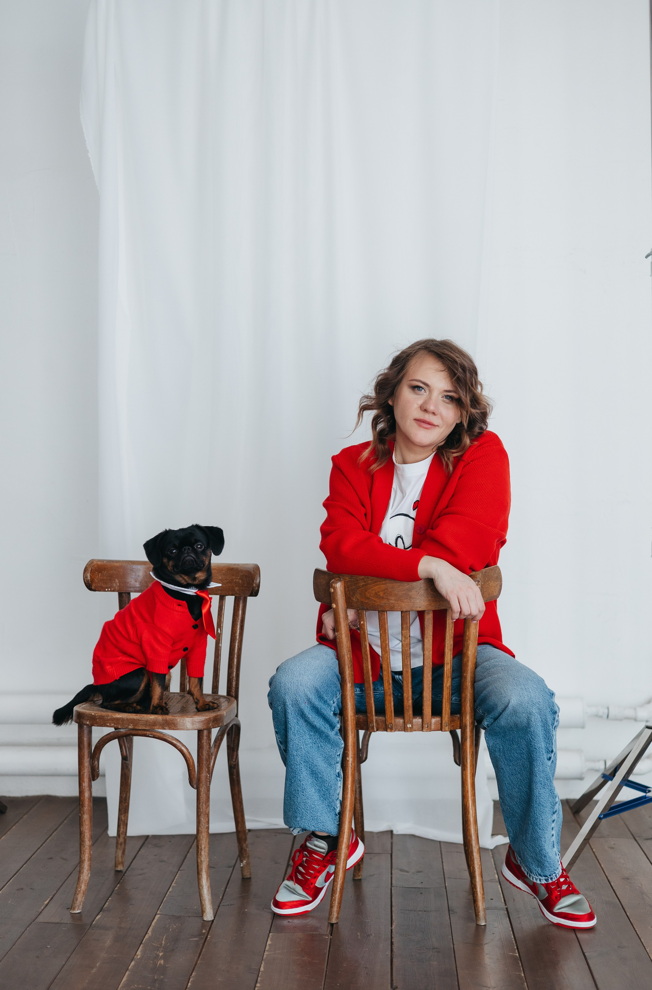 Катя и Бруно. Фотограф животных Евгения Верцинская