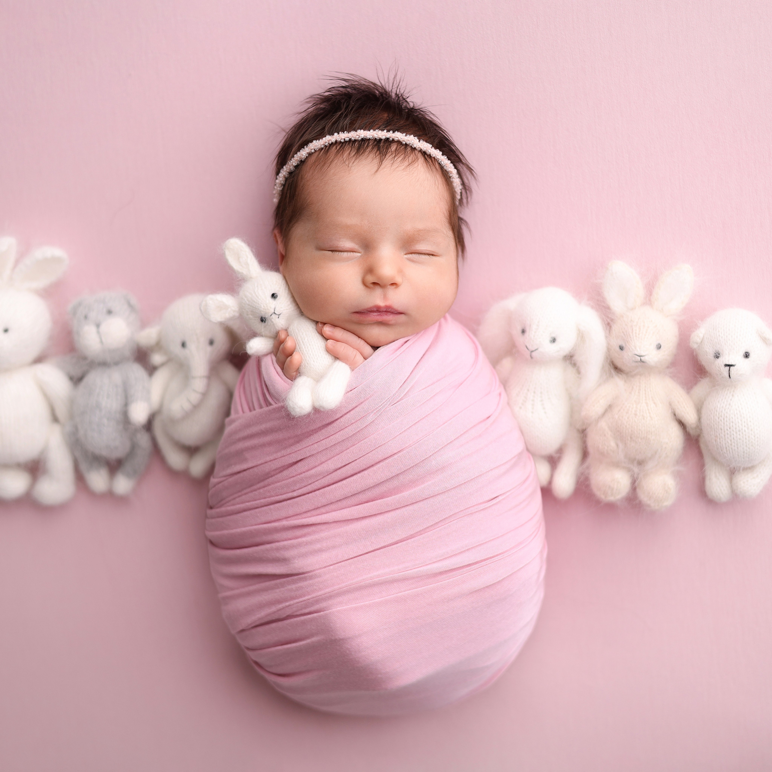 Обмотки для девочек. Фотограф новорожденных Москва. Ньюборн фотограф Москва