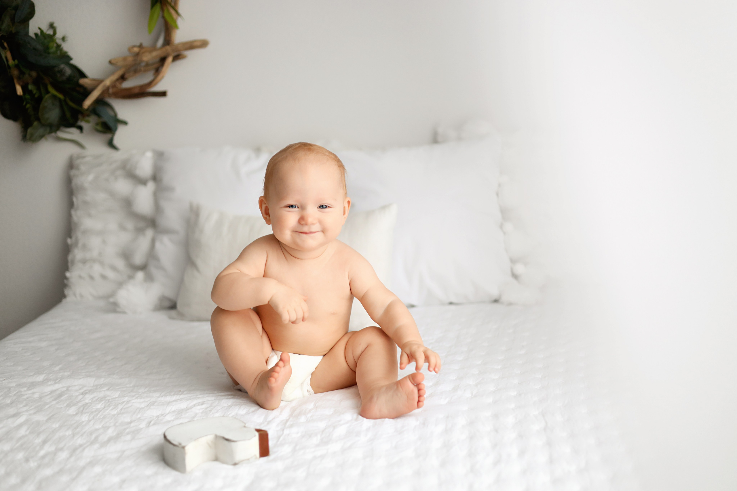 Алисе 1 годик. Фотограф новорожденных Москва. Ньюборн фотограф Москва