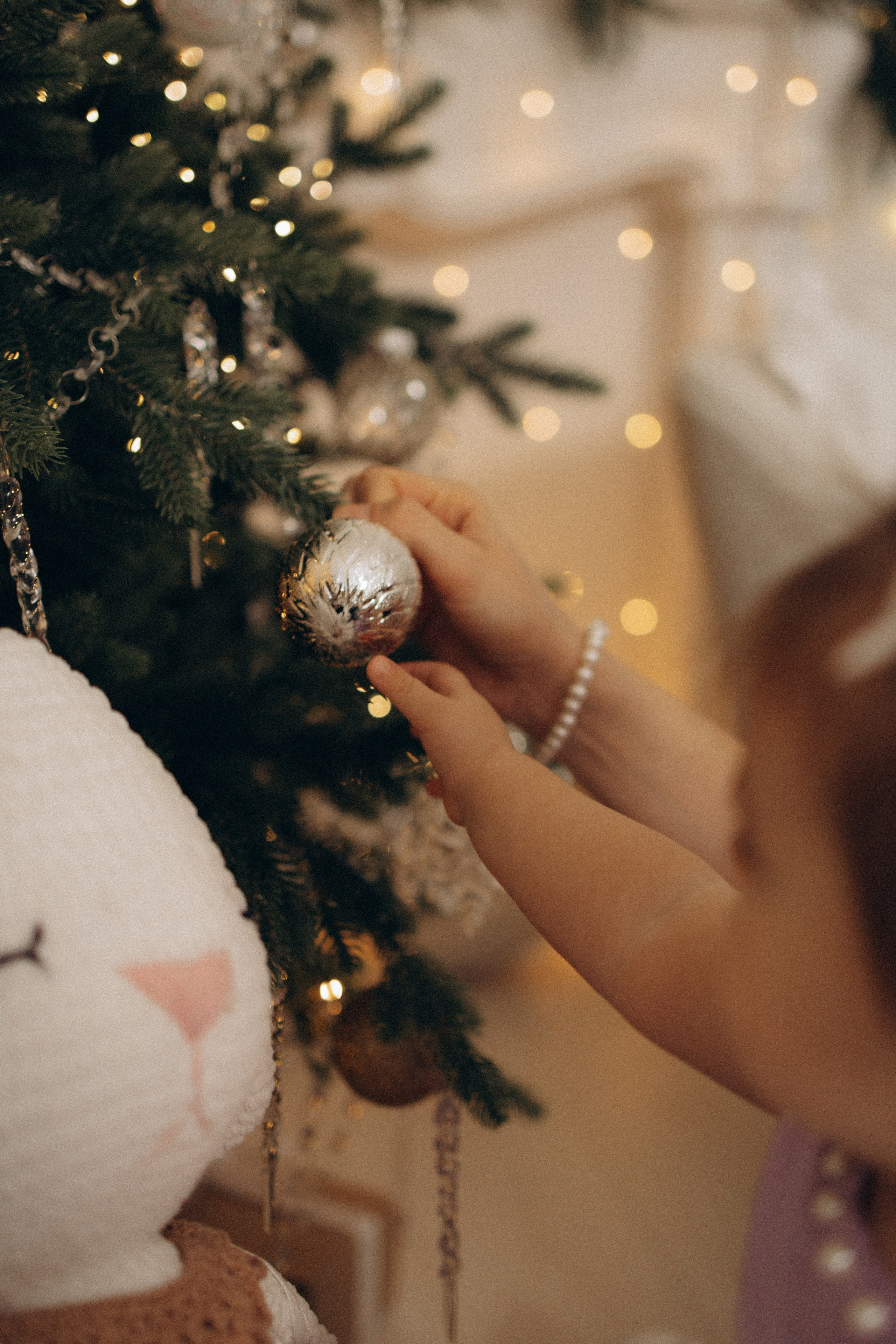 Новый год маленькой Анечки. Семейный фотограф в Москве Анастасия Шалда
