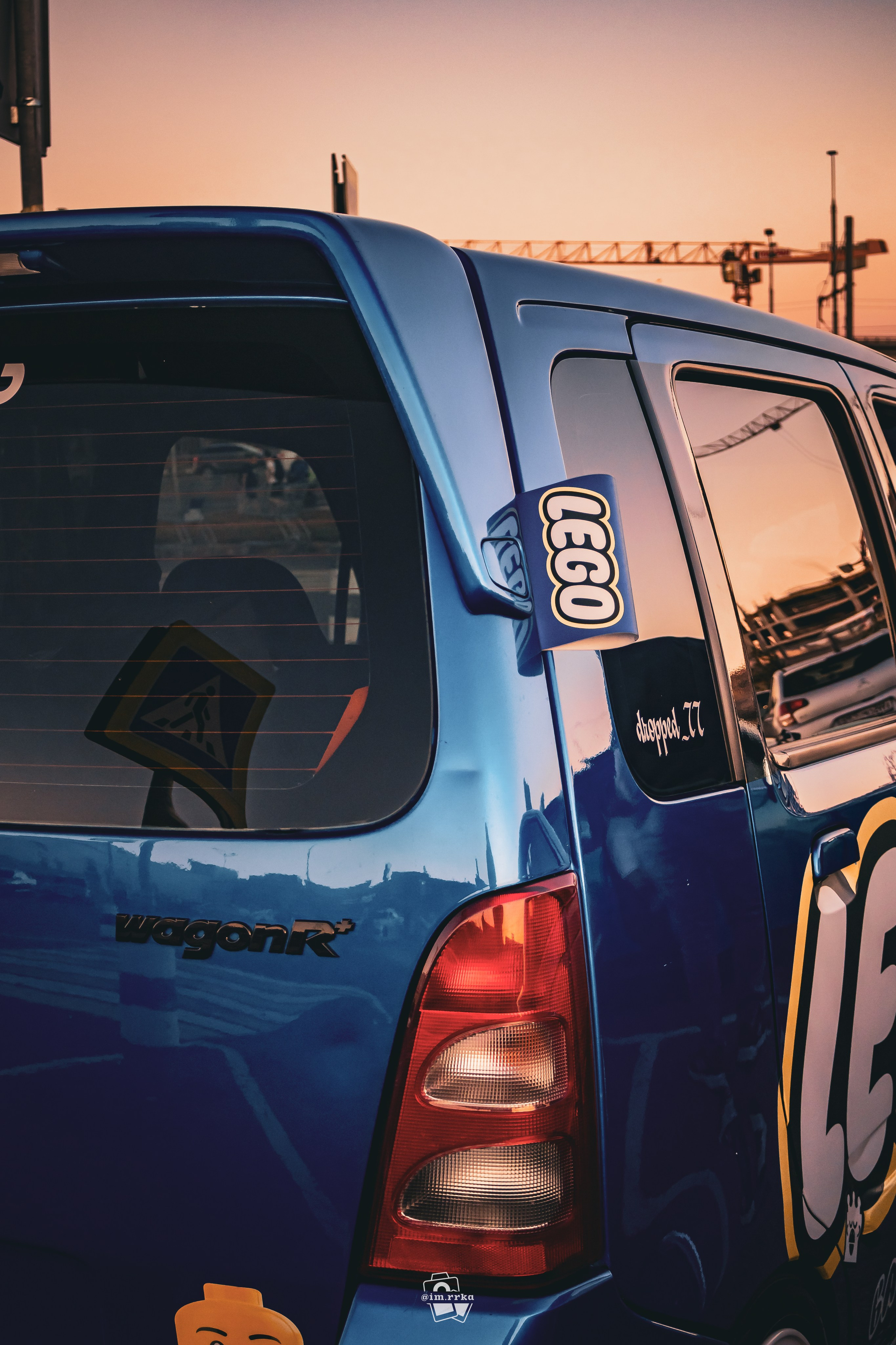 Фотосессия автомобиля: погружение в стиль вашего авто. Suzuki Wagon R+. Ирина Санрайз — Автомобильный фотограф в Москве