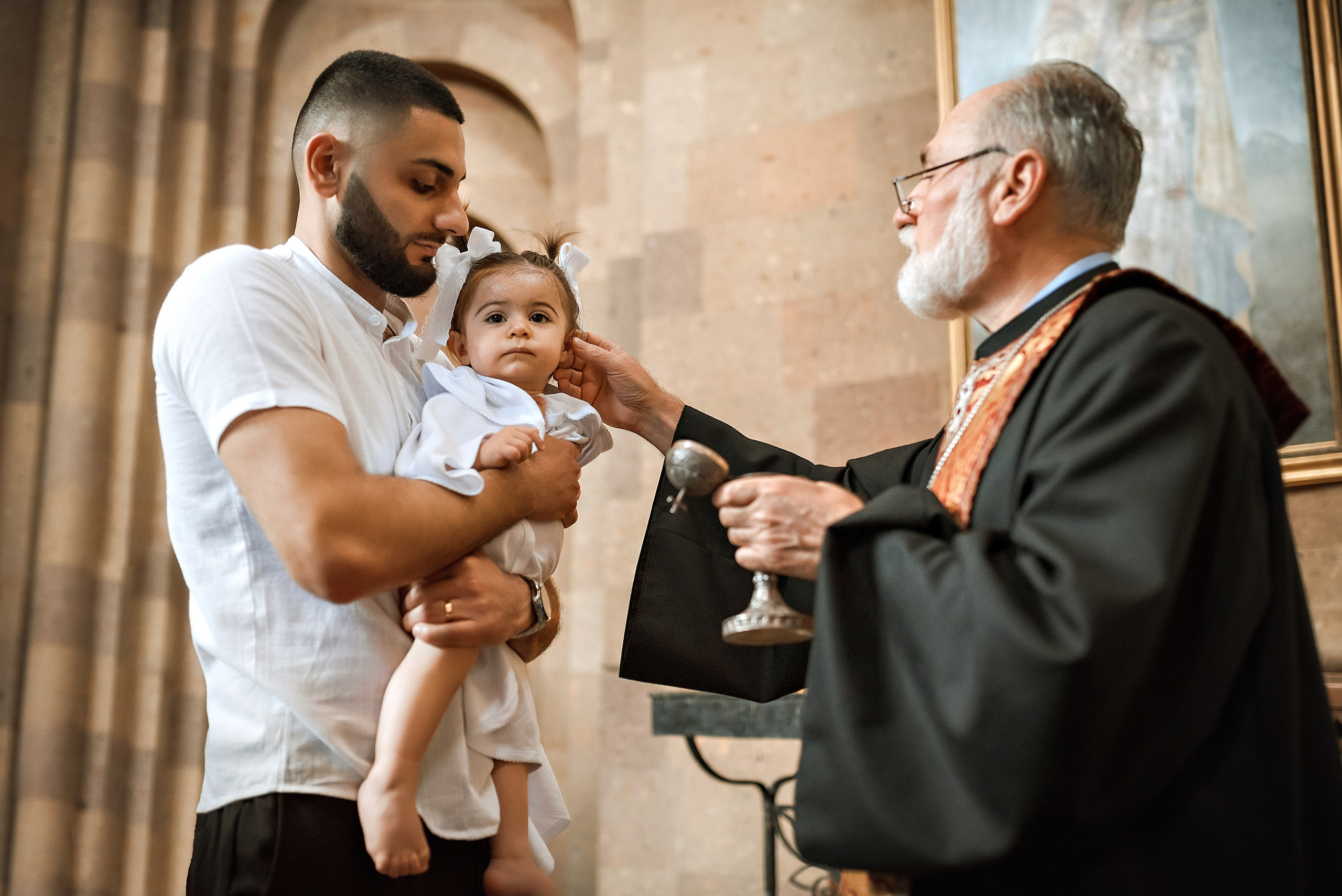 Крещение Миланы в Церкви Сурб-Арутюн. Семейный фотограф в Ростове-на-Дону Татьяна Литвинова