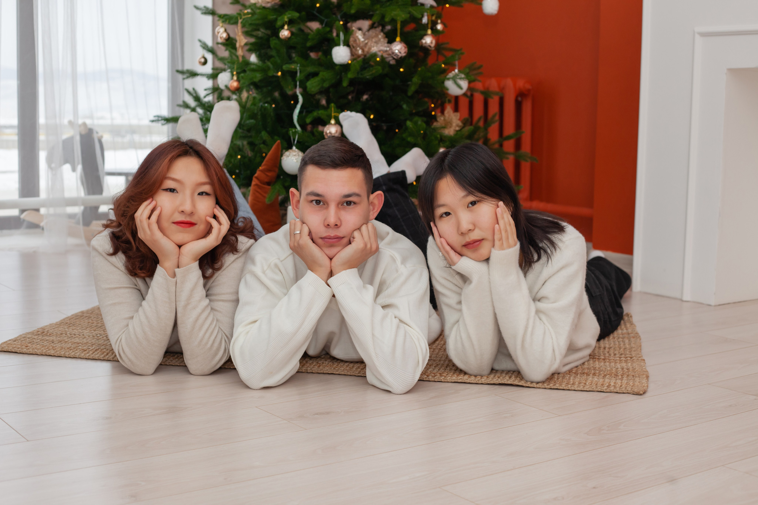 Школьники в студии. Фотограф Бурятия. Печать фотокниг