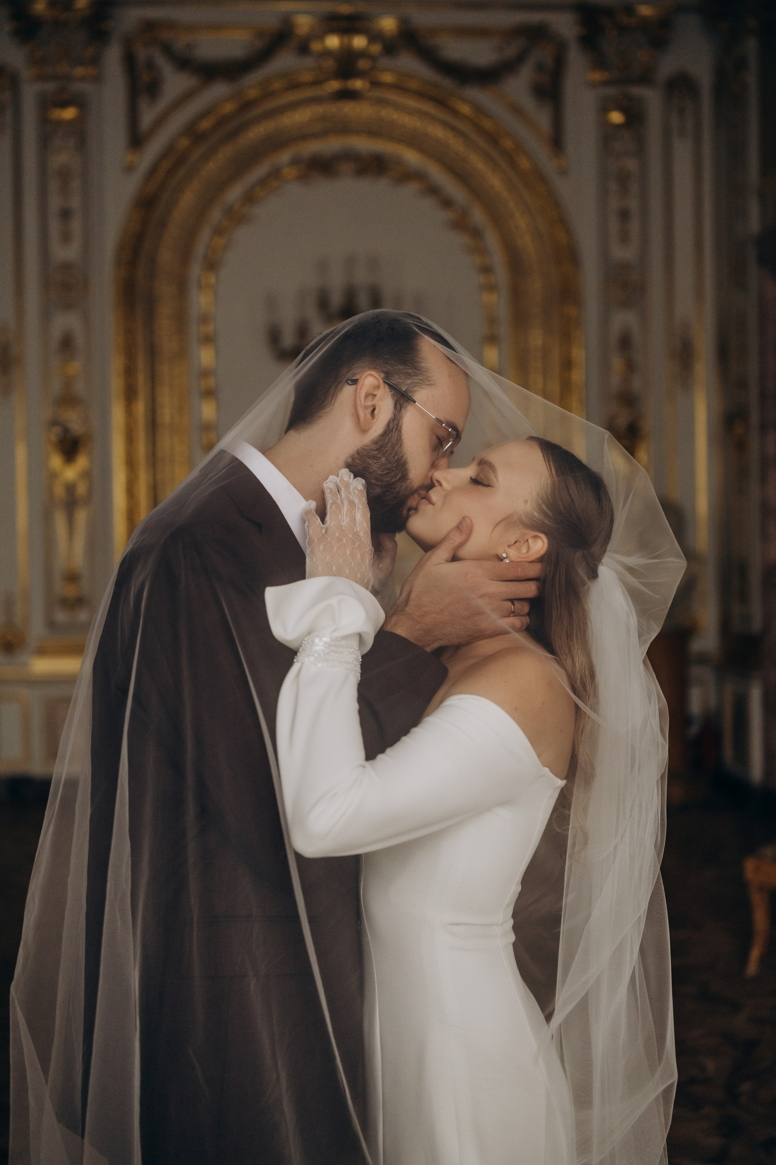 Юра и Полина | 2-й дворец и Половцова. Свадебный и love story фотограф в Санкт-Петербурге