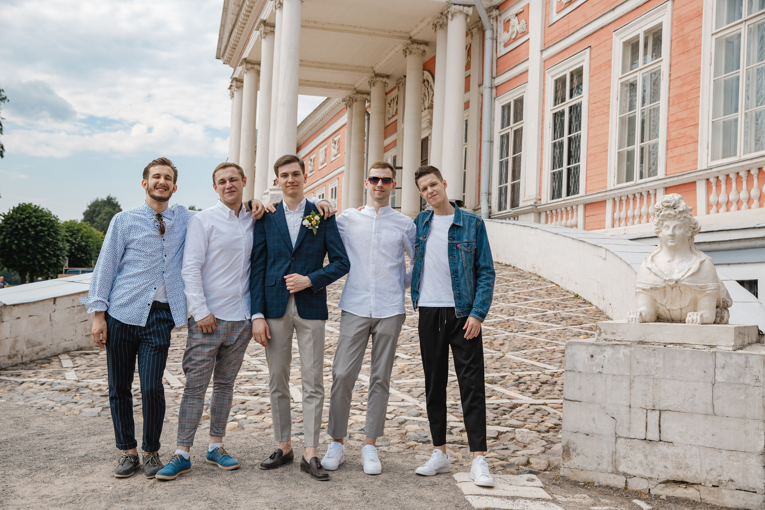 Свадебная фотосессия в усадьбе Кусково. Фотограф и видеограф Анна Домашенко