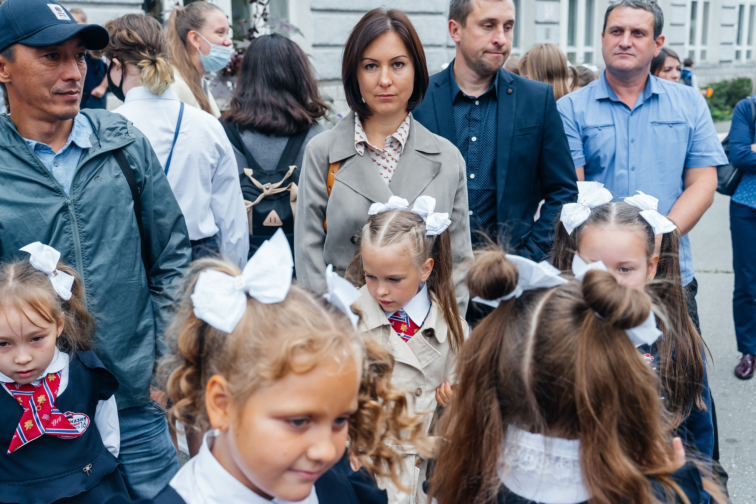Съемка первого сентября. Свадебный фотограф в Новосибирске Maxfotonsk (Максим Сысолятин)