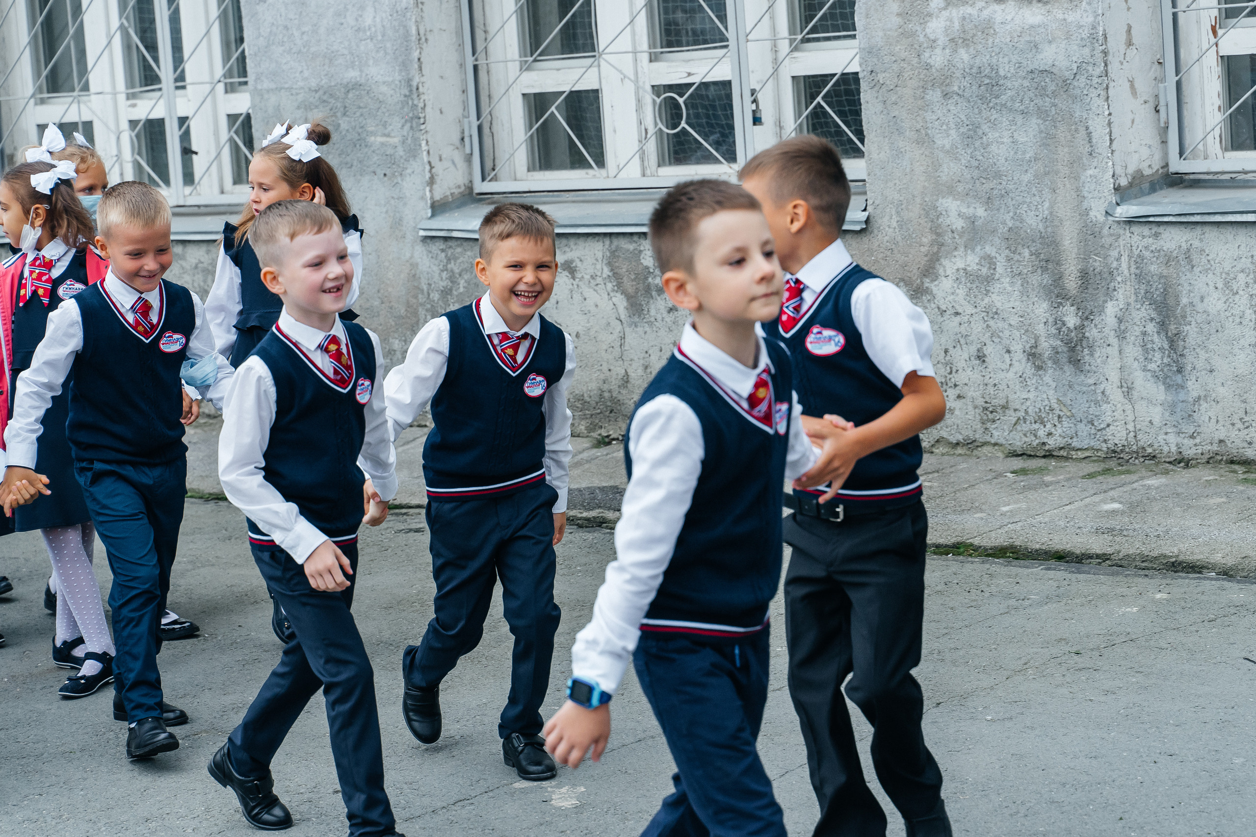 Съемка первого сентября. Свадебный фотограф в Новосибирске Maxfotonsk (Максим Сысолятин)