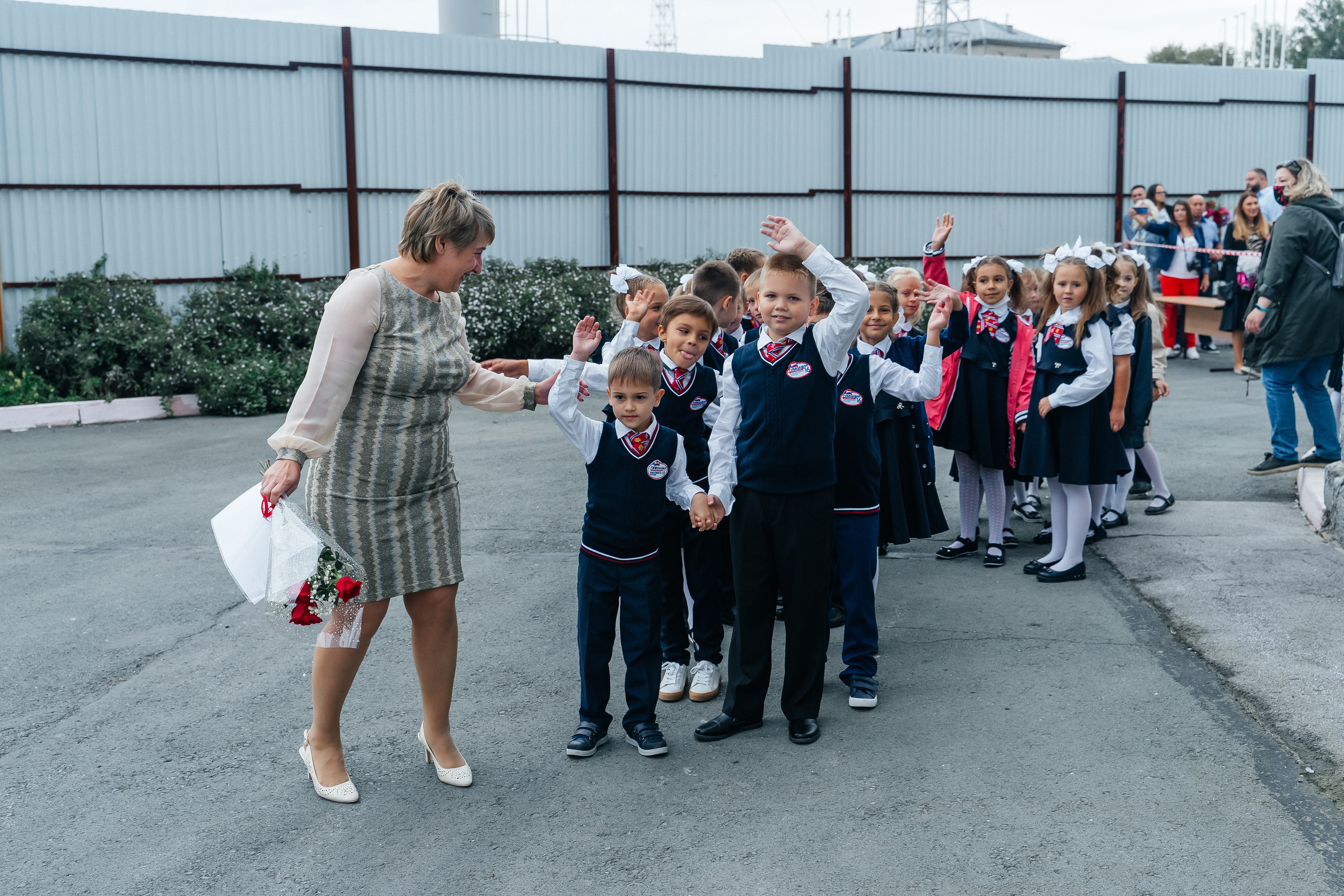 Съемка первого сентября. Свадебный фотограф в Новосибирске Maxfotonsk (Максим Сысолятин)