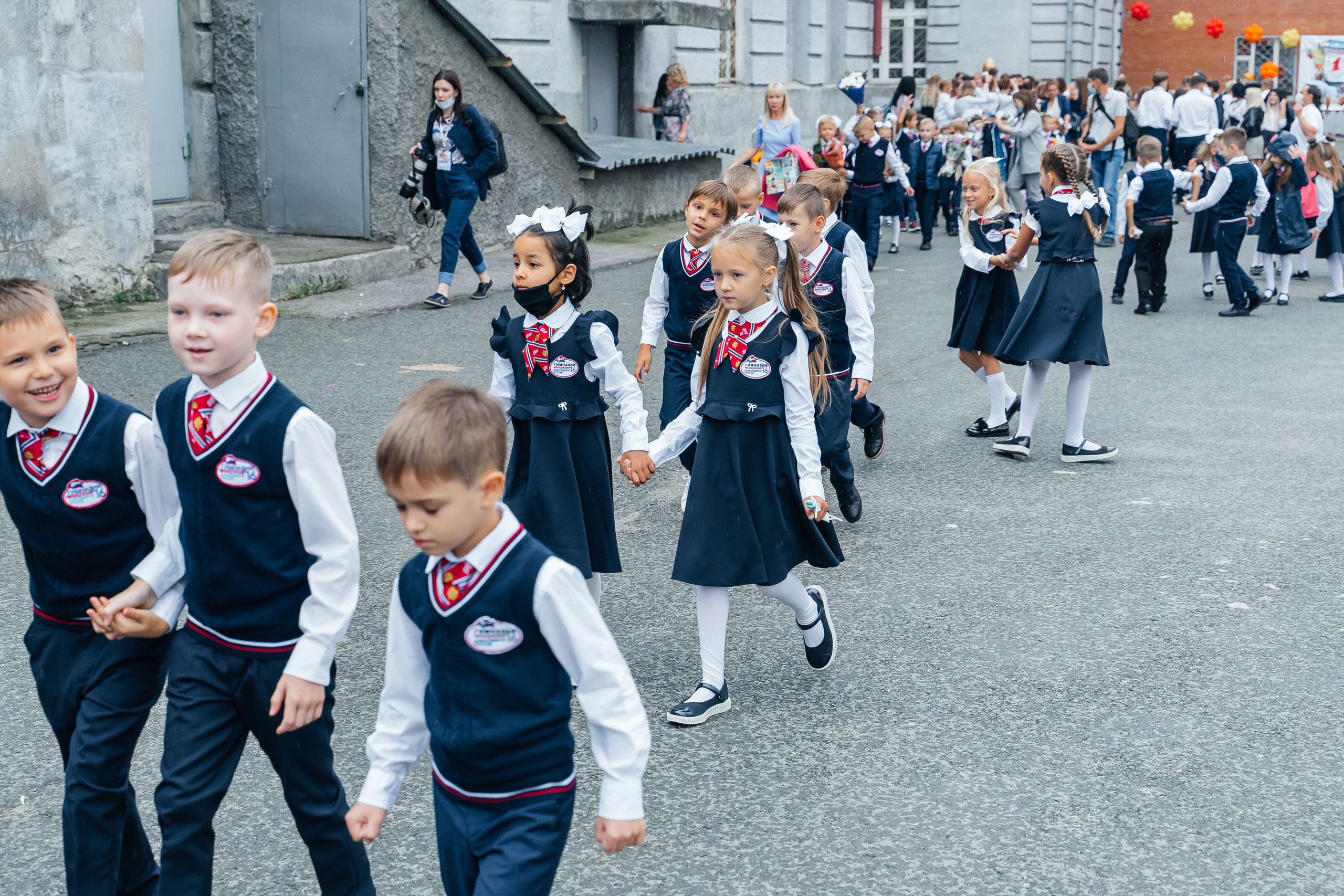 Съемка первого сентября. Свадебный фотограф в Новосибирске Maxfotonsk (Максим Сысолятин)