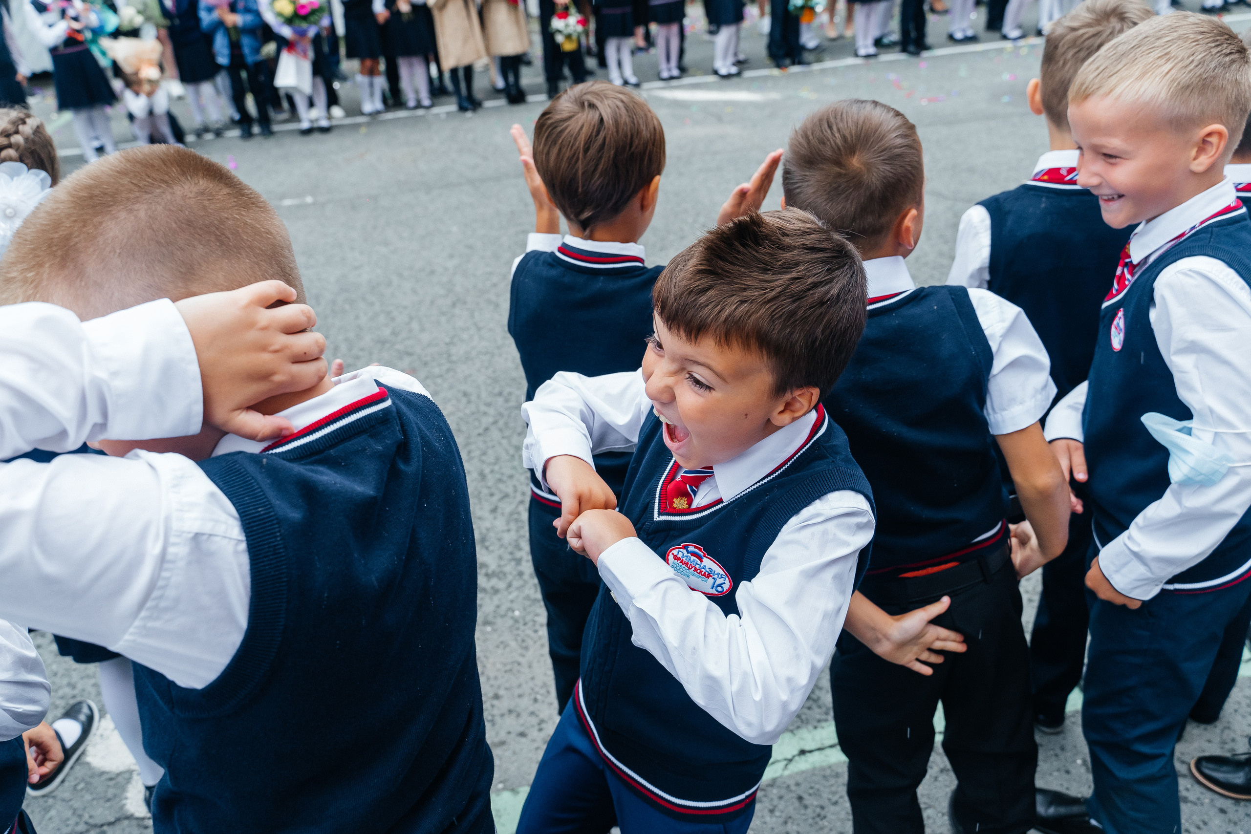 Съемка первого сентября. Свадебный фотограф в Новосибирске Maxfotonsk (Максим Сысолятин)