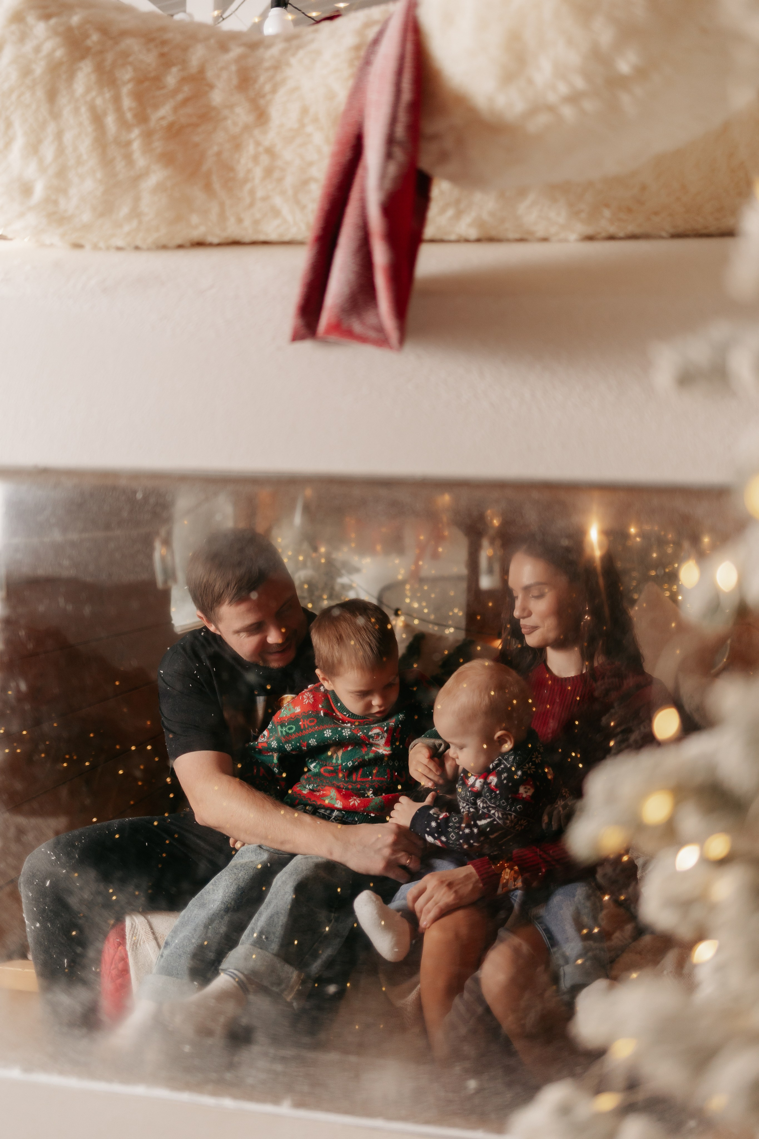 Новый год в Сказочном зале. Фотограф на первый годик, семейный и детский фотограф в Новосибирске