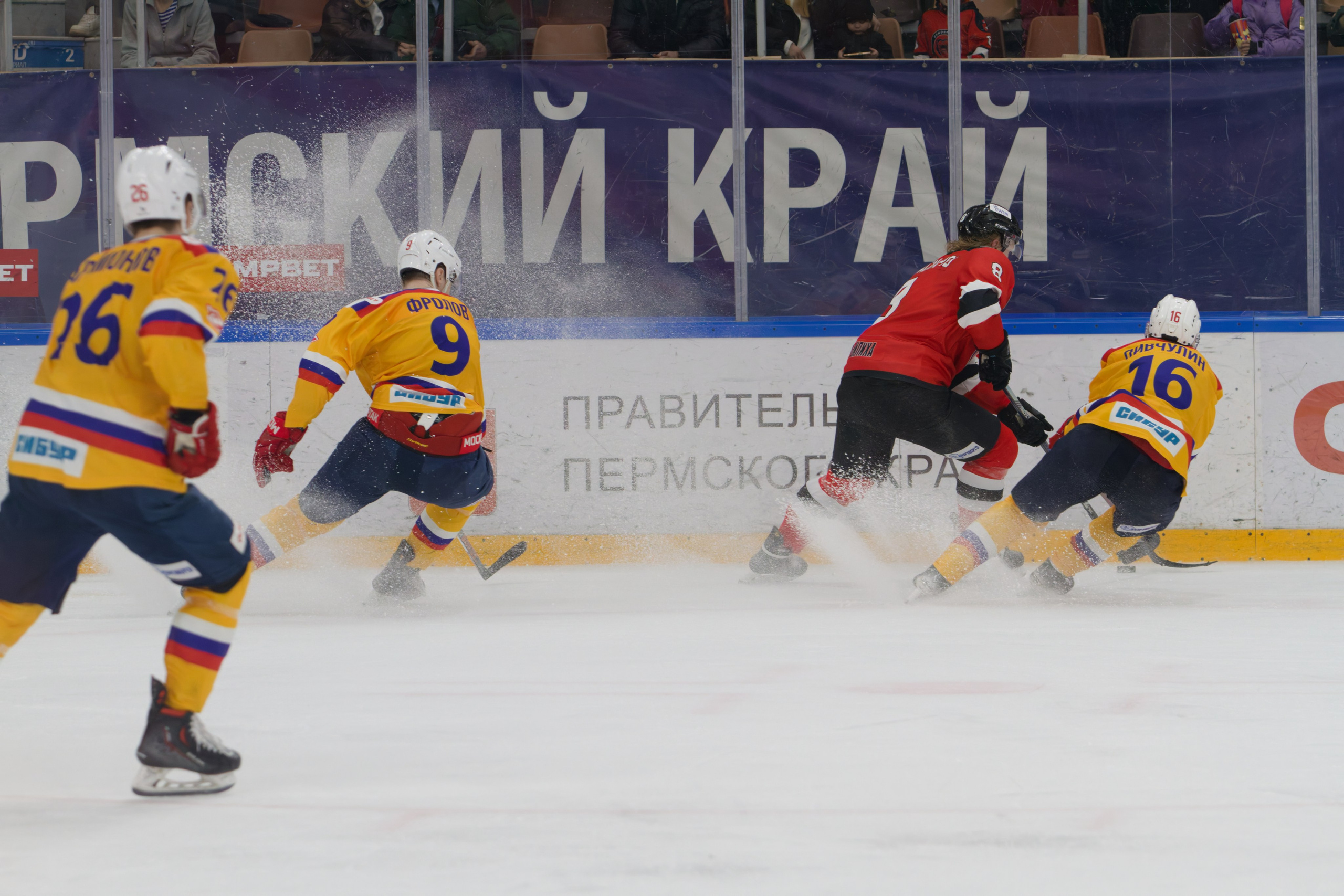 Хоккей. Молот-Химик 12.02.2025. Репортажный и спортивный фотограф в г. Пермь Зильберг Павел