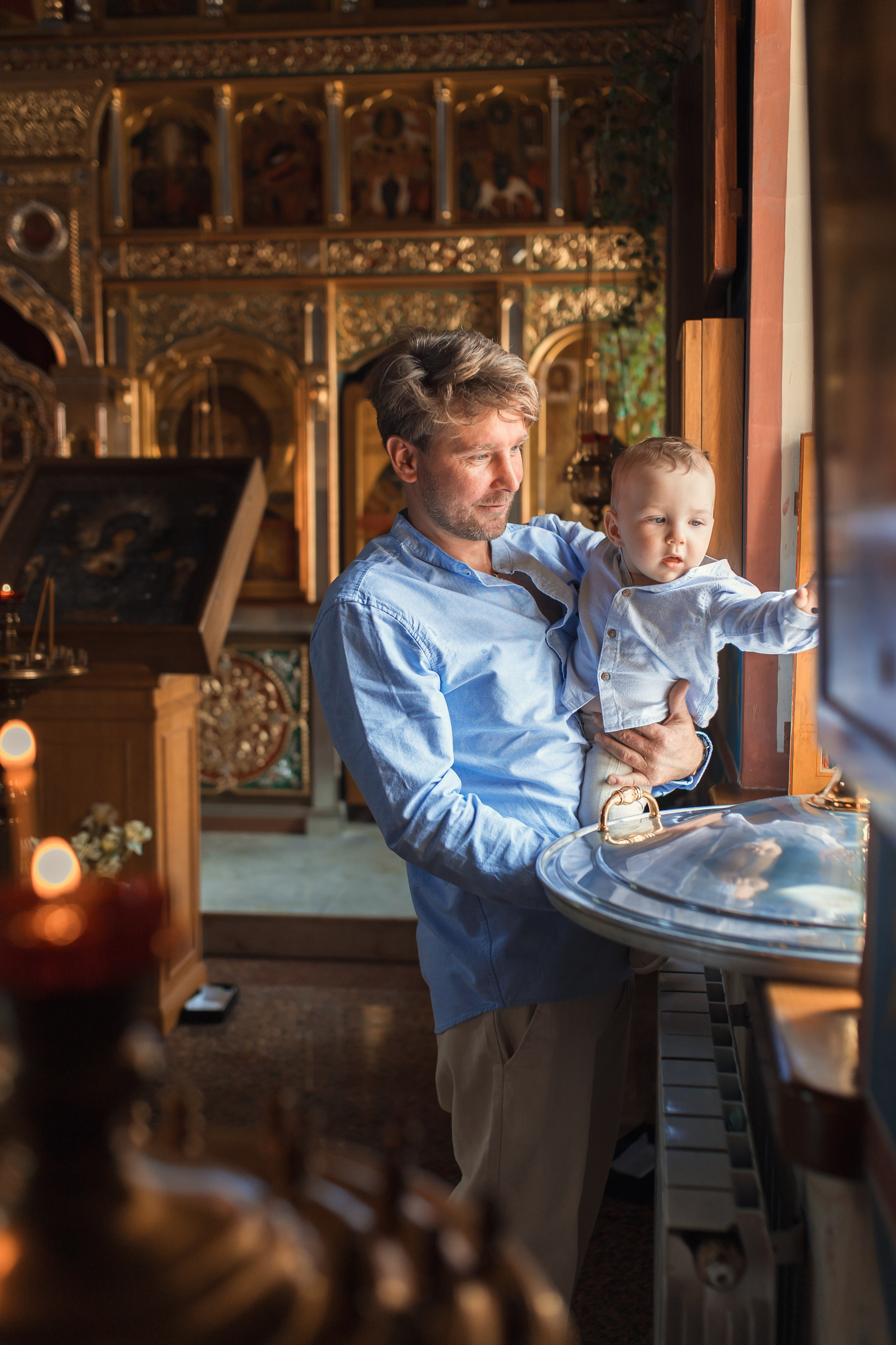Крещение в Знаменской Церкви г. Переславль Залесский. Профессиональный фотограф в Москве и Мо Мария Шантарёва
