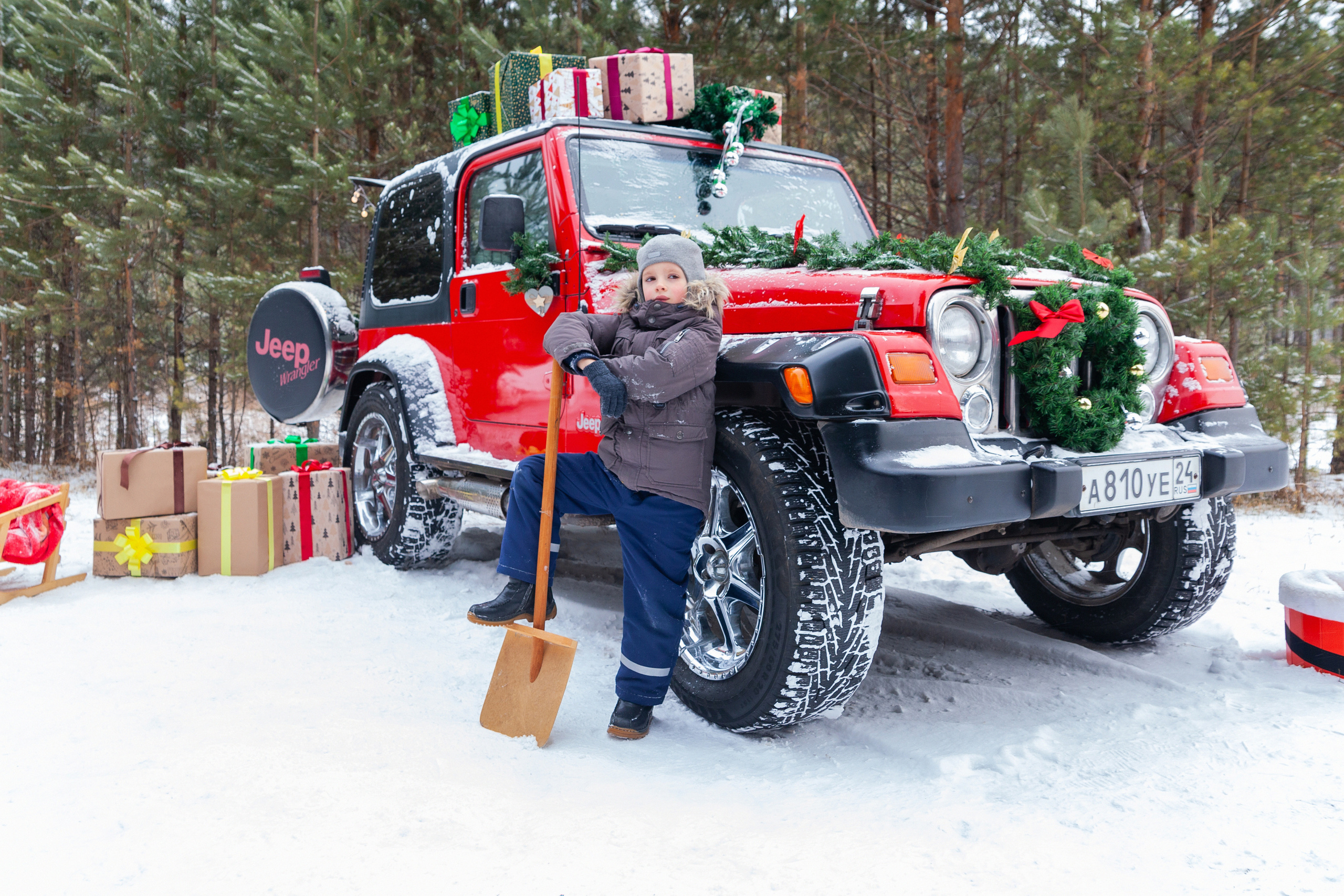 Новогодний JEEP. Главная