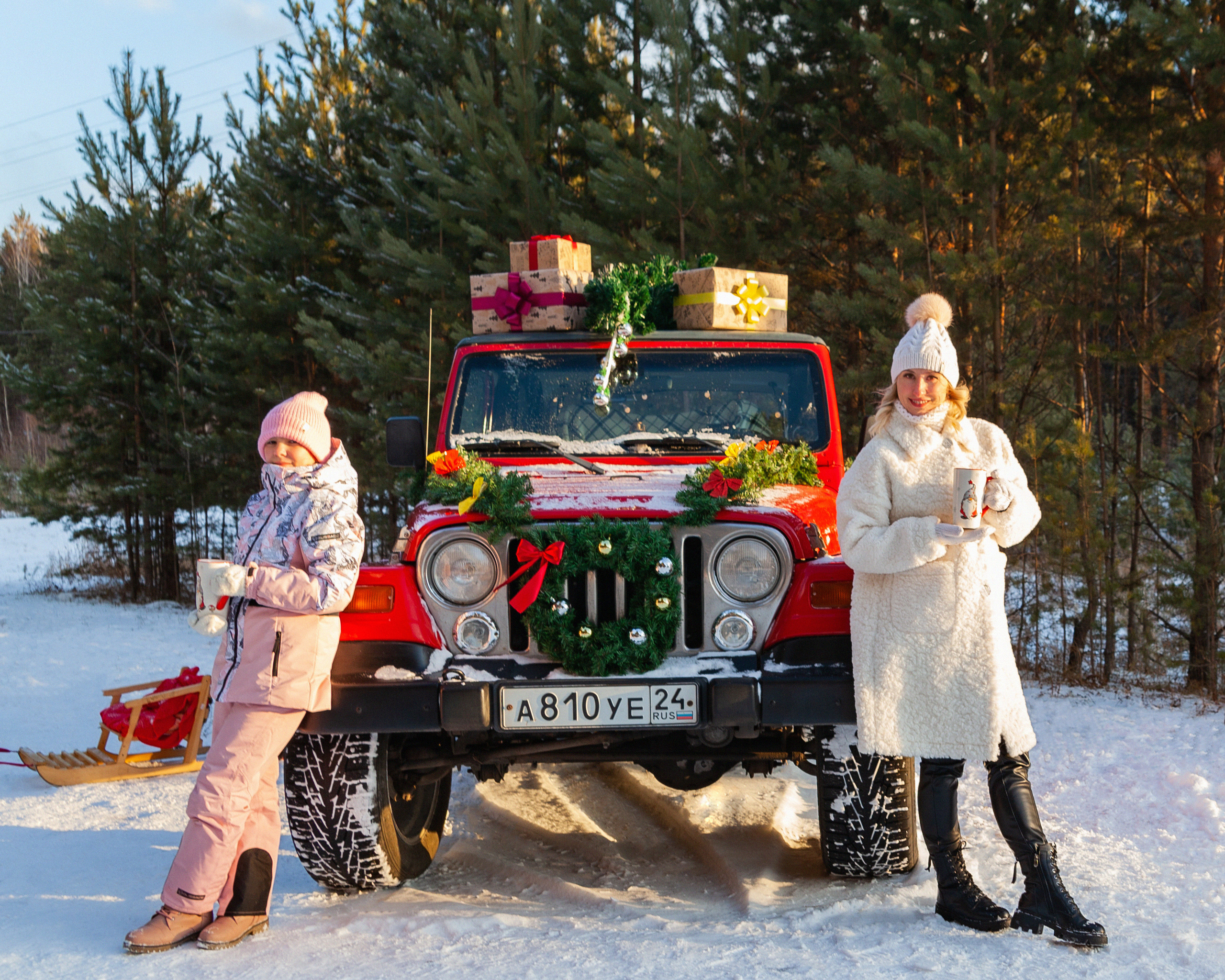 Новогодний JEEP. Главная