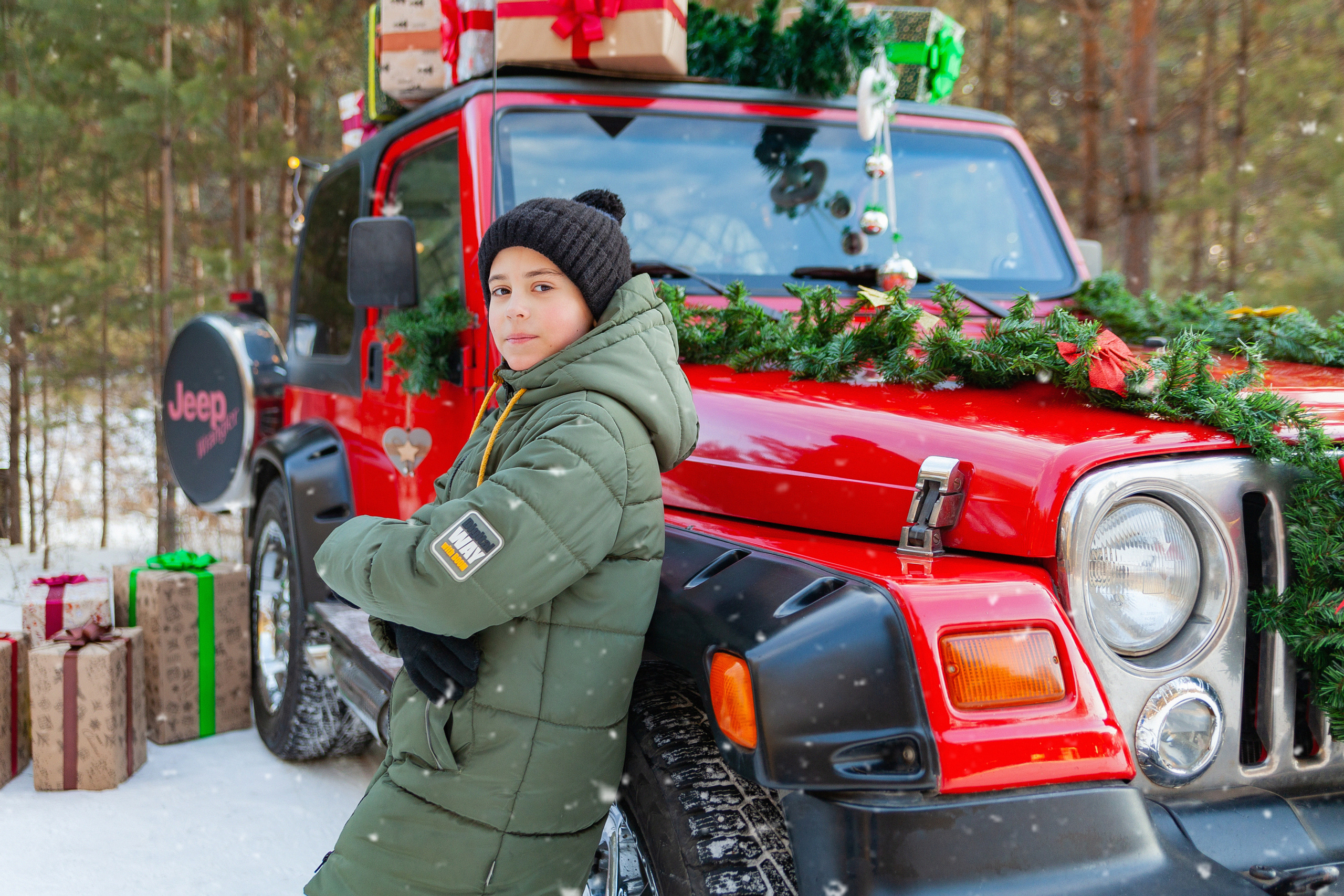 Новогодний JEEP. Главная