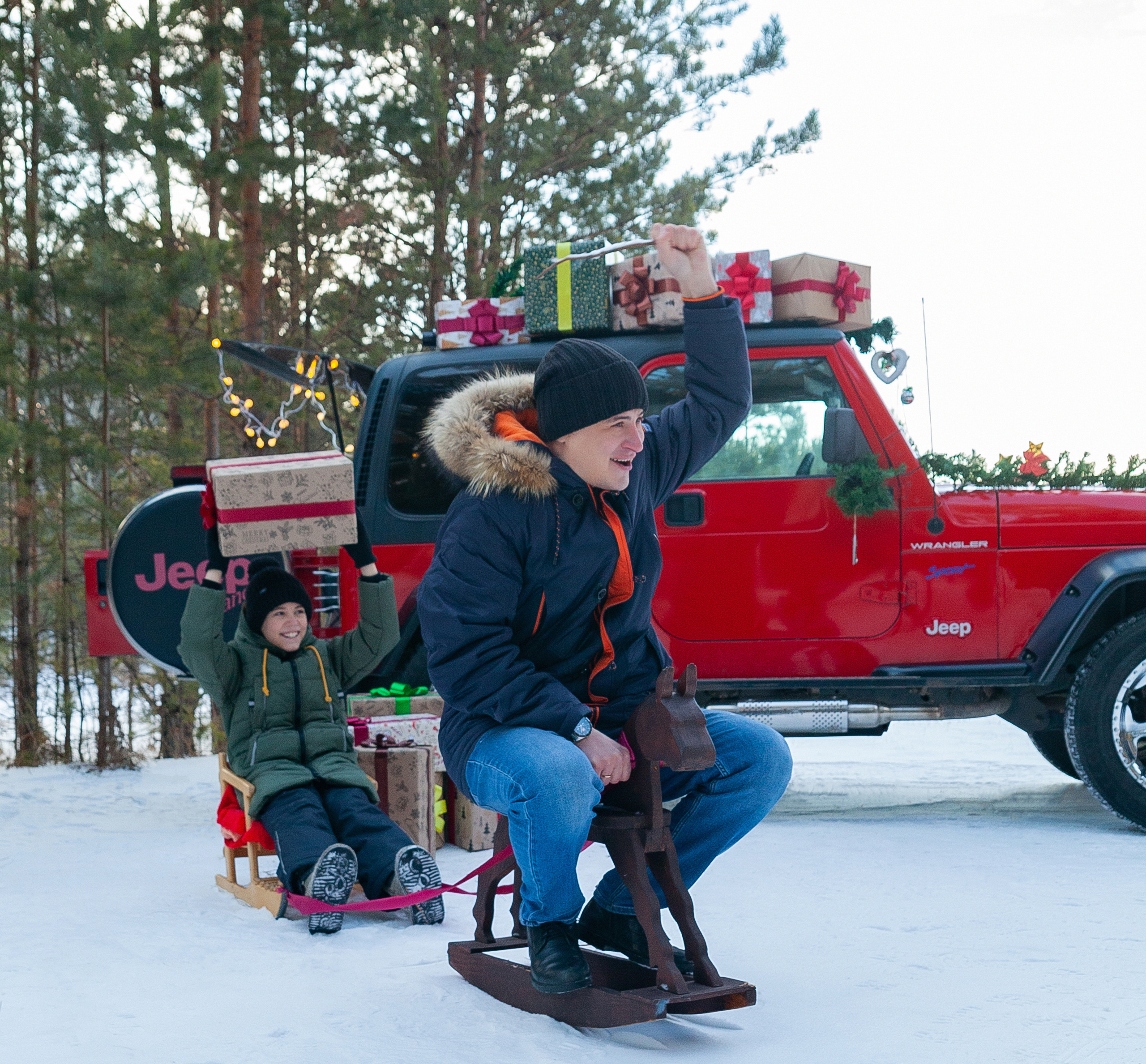 Новогодний JEEP. Главная